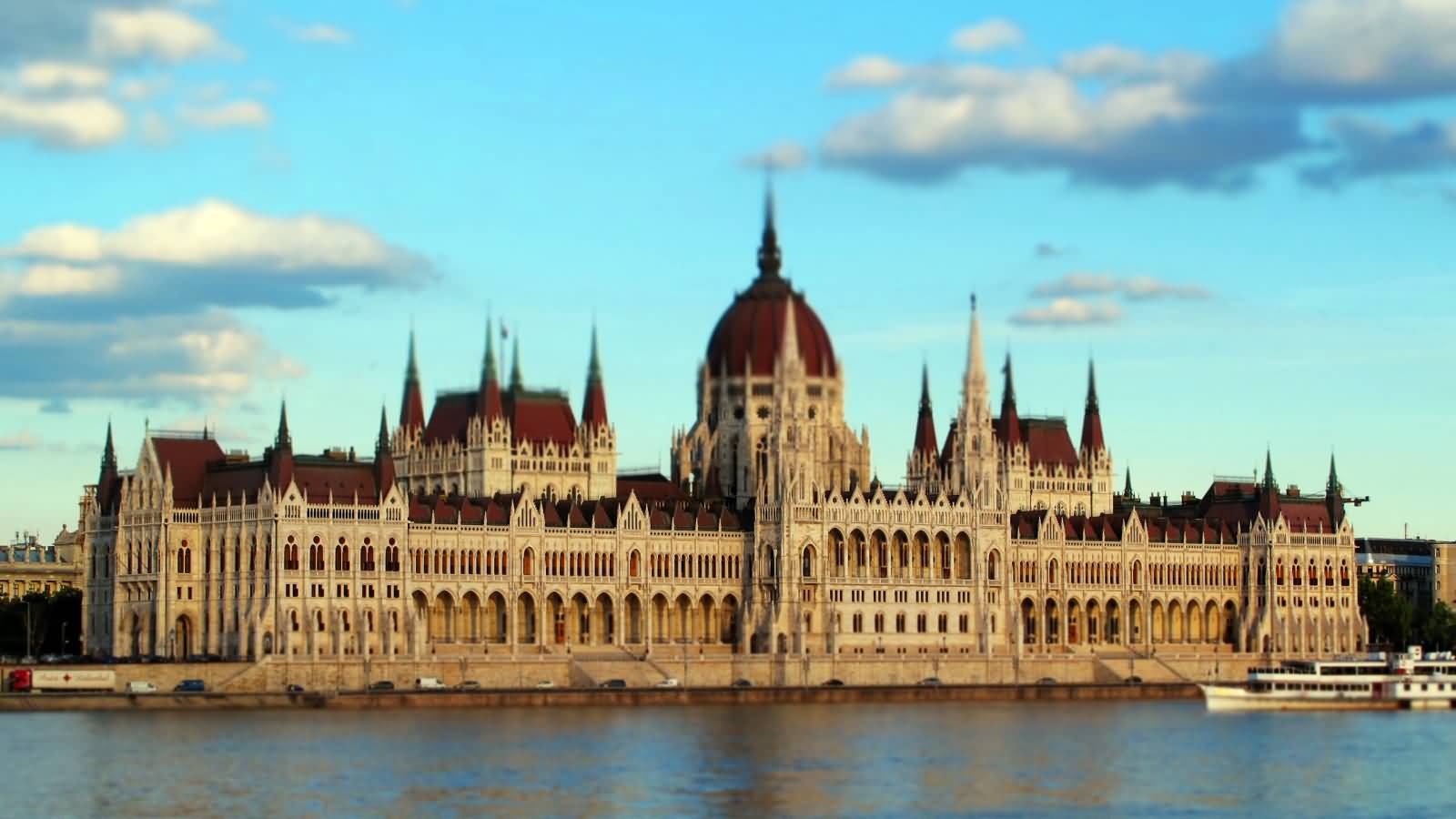 Ungarisches Parlament, Hintergrund, Bild, Budapest, Landschaft, 1600x900 HD Desktop