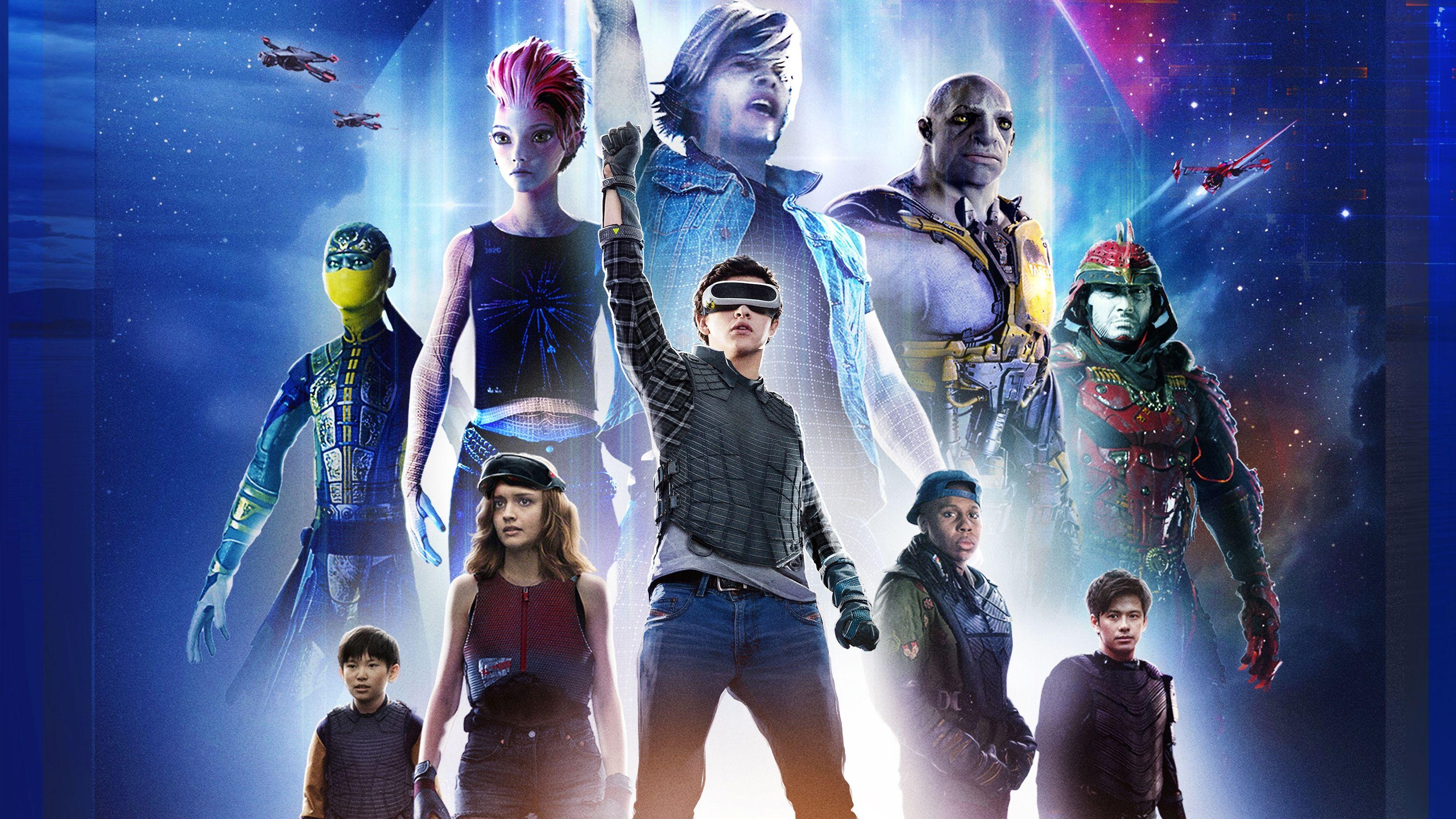 Ready Player One, Hintergrundbild, Sci-Fi, 2018, Abenteuer, 3230x1820 HD Desktop