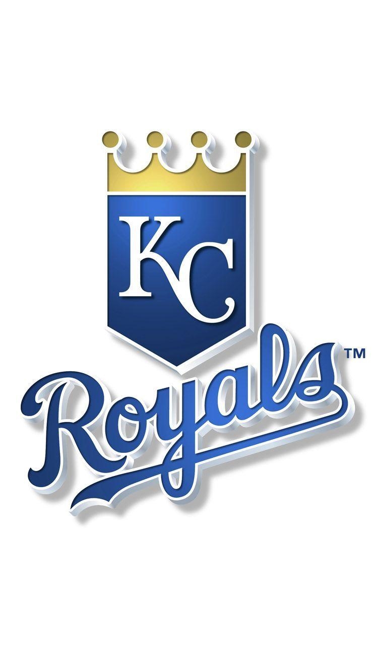 Kansas City Royals, iPhone, Logo, Weiß, Hintergrund, 750x1340 HD Handy