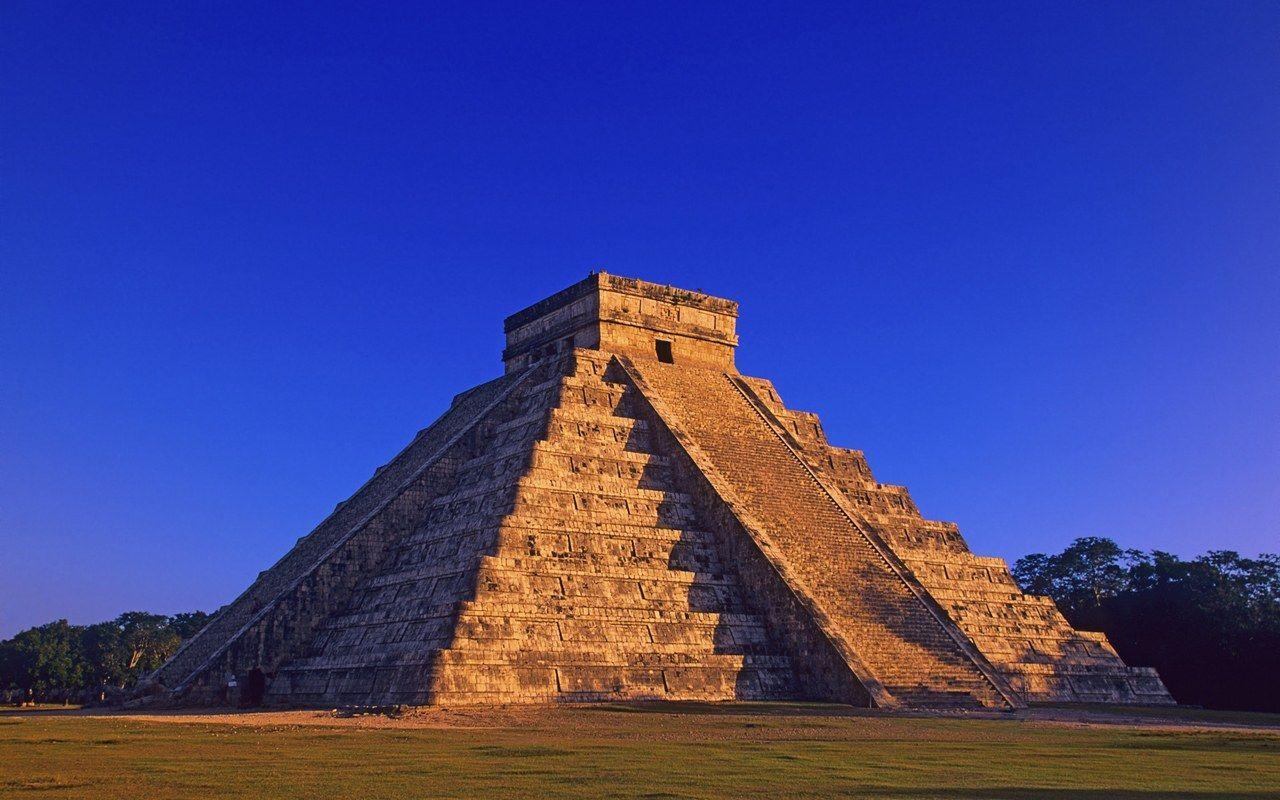 Chichen Itza, El Castillo, Mexiko, Maya, Pyramide, 1280x800 HD Desktop