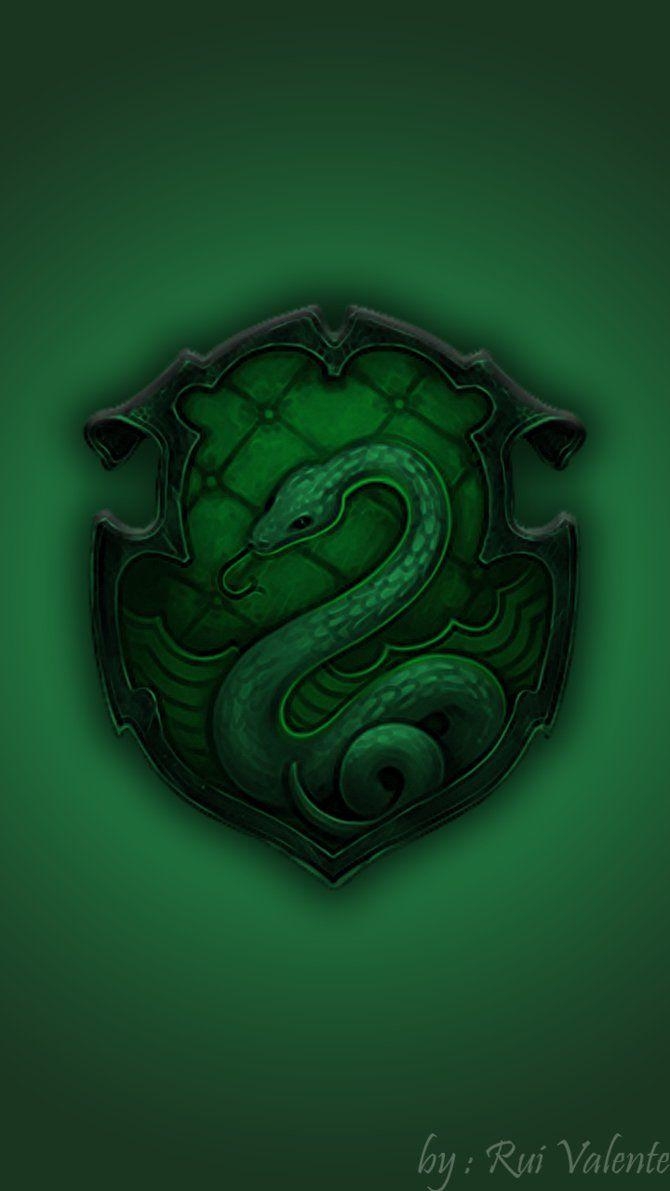 Slytherin HD, Zauberei, Schule, Harry Potter, Grün, 670x1200 HD Handy