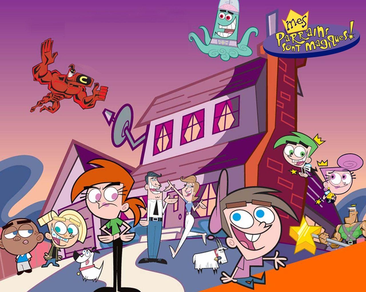 Cosmo, Wanda, Timmy, Nickelodeon, Cartoon, 1280x1030 HD Desktop