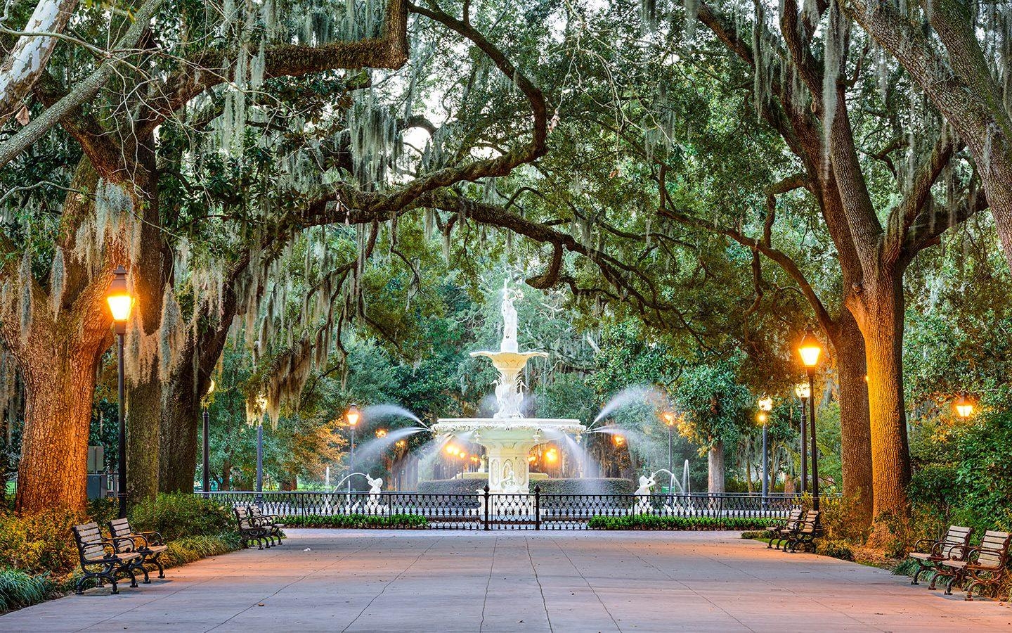 Savannah, Georgia, Reisen, Aktivitäten, Erlebnisse, 1440x900 HD Desktop