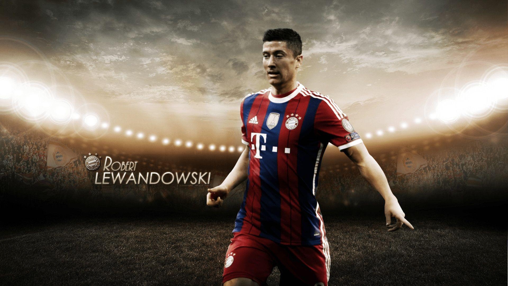 Robert Lewandowski, Wallpaper, Fußball, Stürmer, Polen, 1920x1080 Full HD Desktop