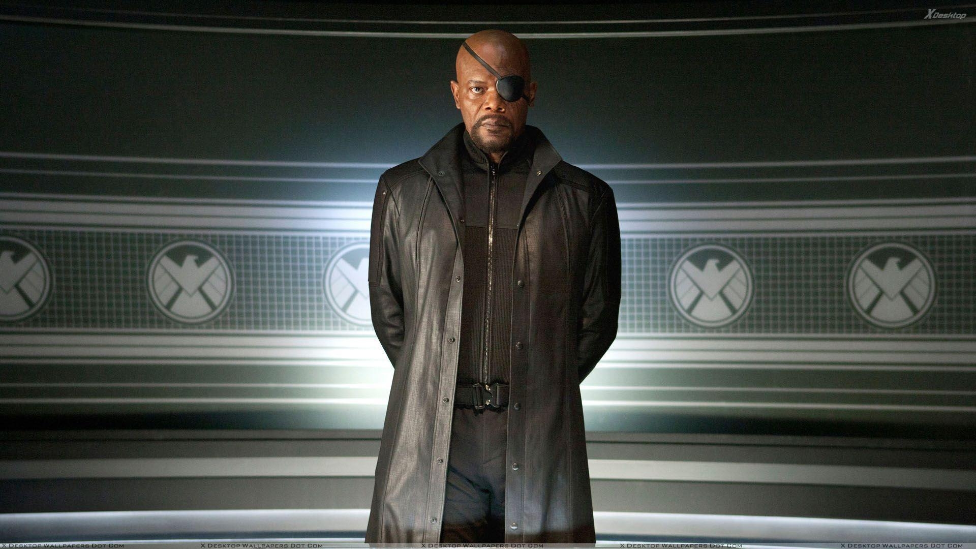 Nick Fury, Filme, Marvel, Superheld, Samuel L. Jackson, 1920x1080 Full HD Desktop