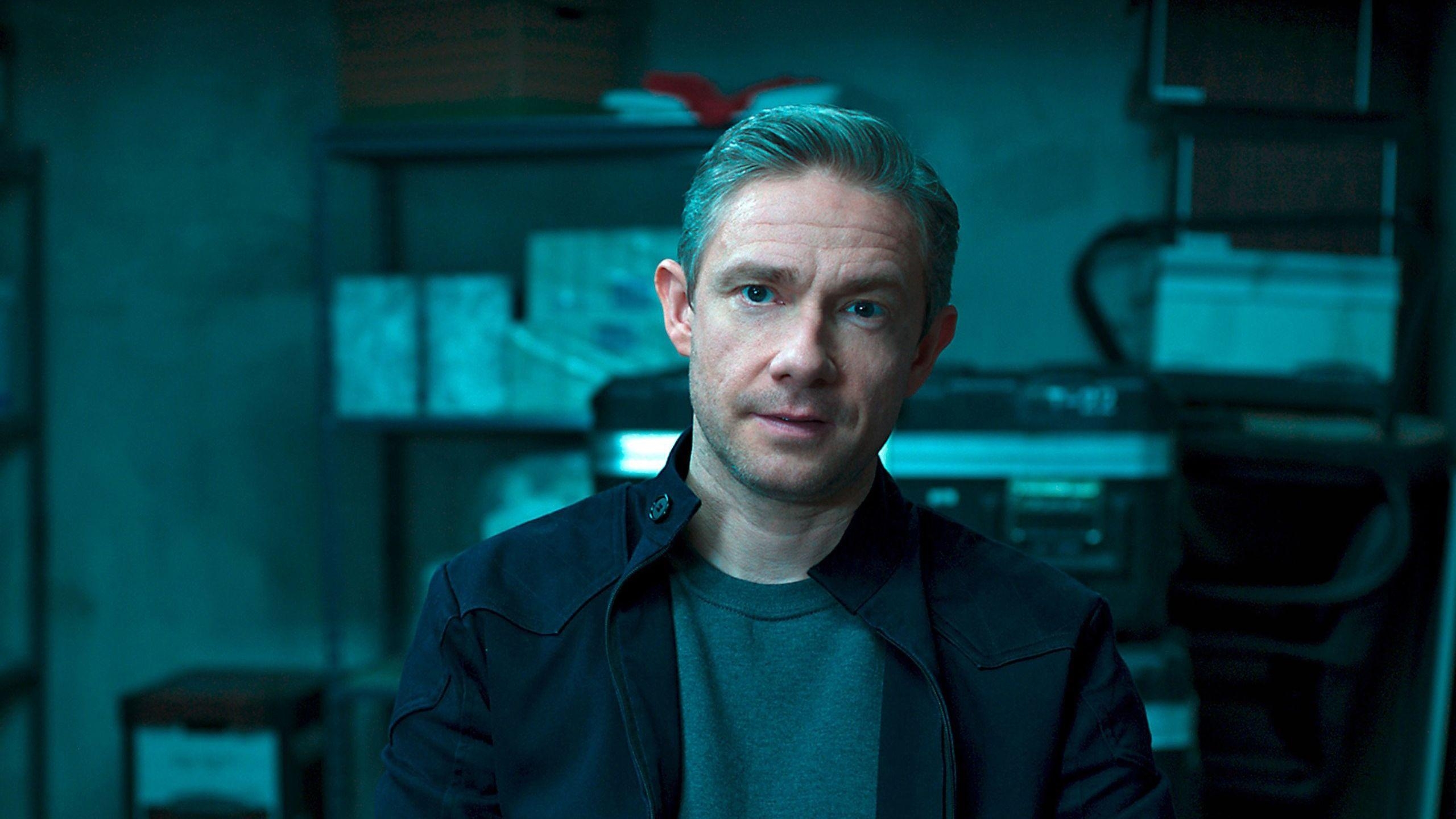 Martin Freeman, Black Panther, Everett Ross, Film, 2560x1440 HD Desktop