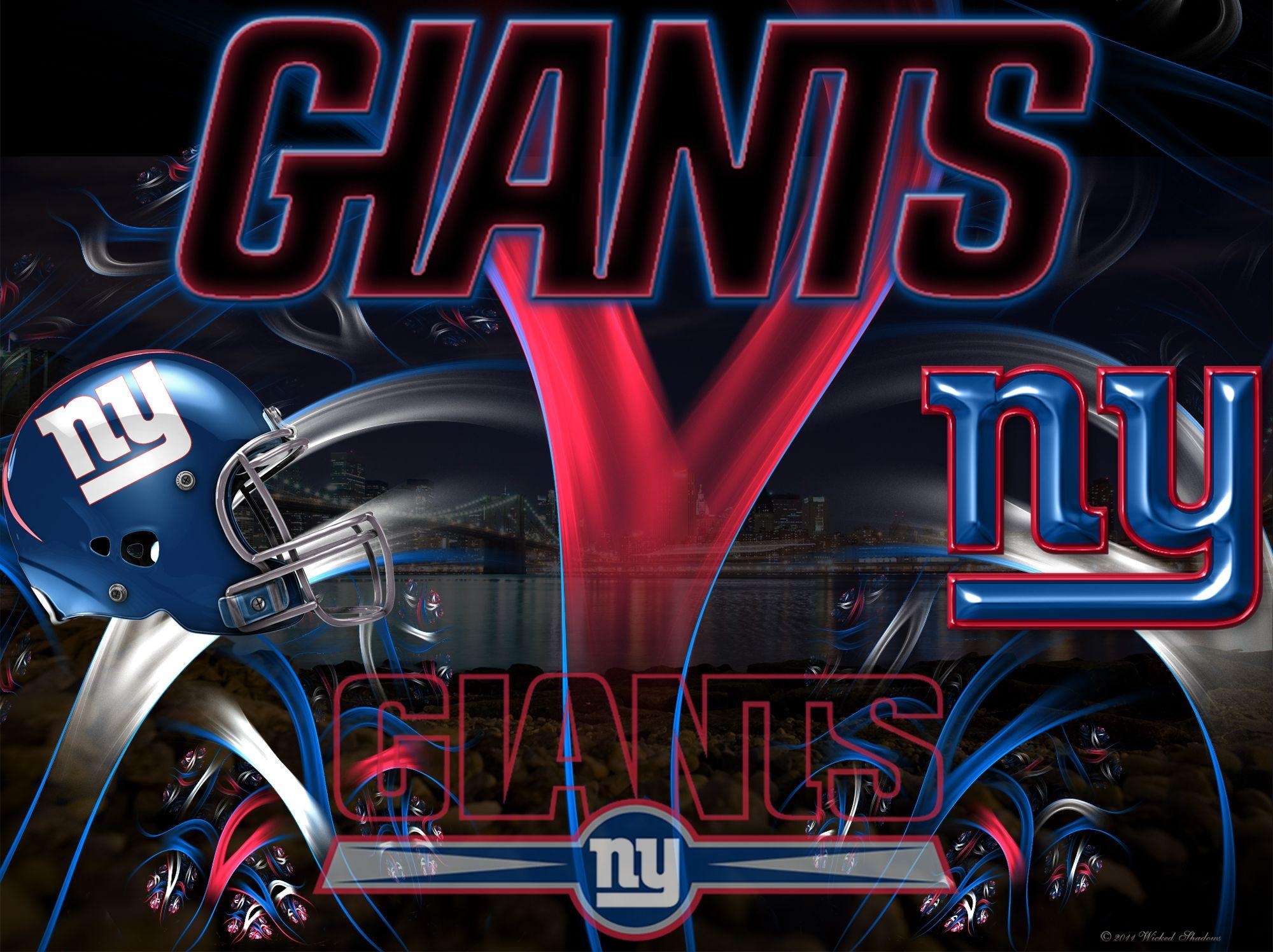 New York Giants, Wicked, Schatten, Design, Fan, 2000x1500 HD Desktop