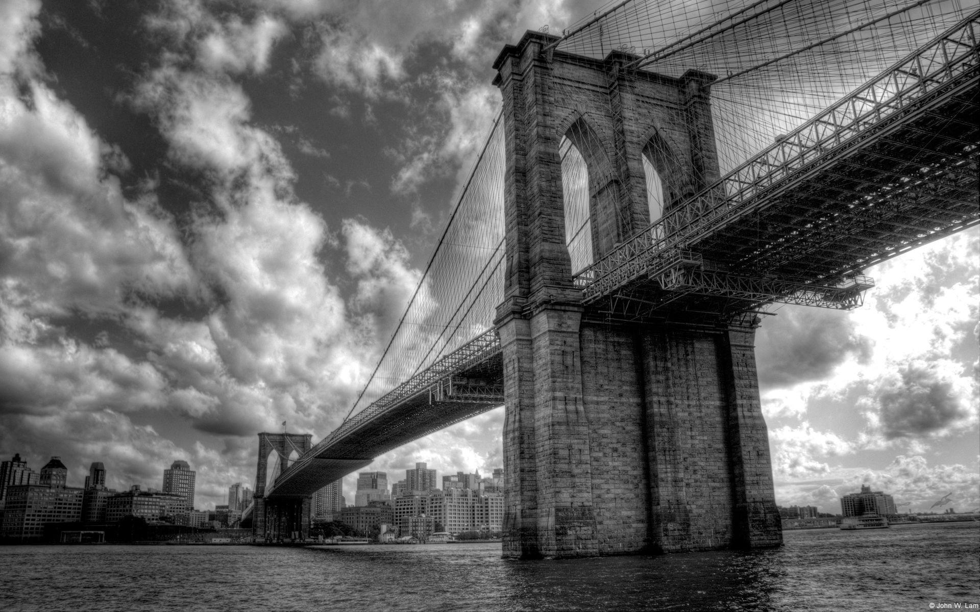 Brooklyn Bridge, Microsoft Fotografie, New York, Wahrzeichen, Reise, 1920x1200 HD Desktop