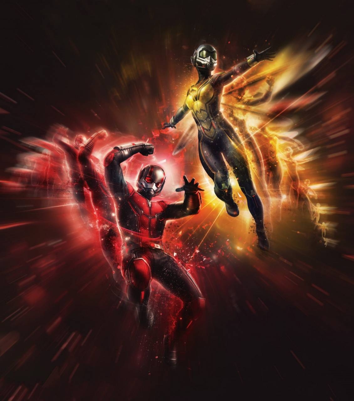 Ant-Man, The Wasp, Kino, Filmposter, Superhelden, 1130x1280 HD Handy