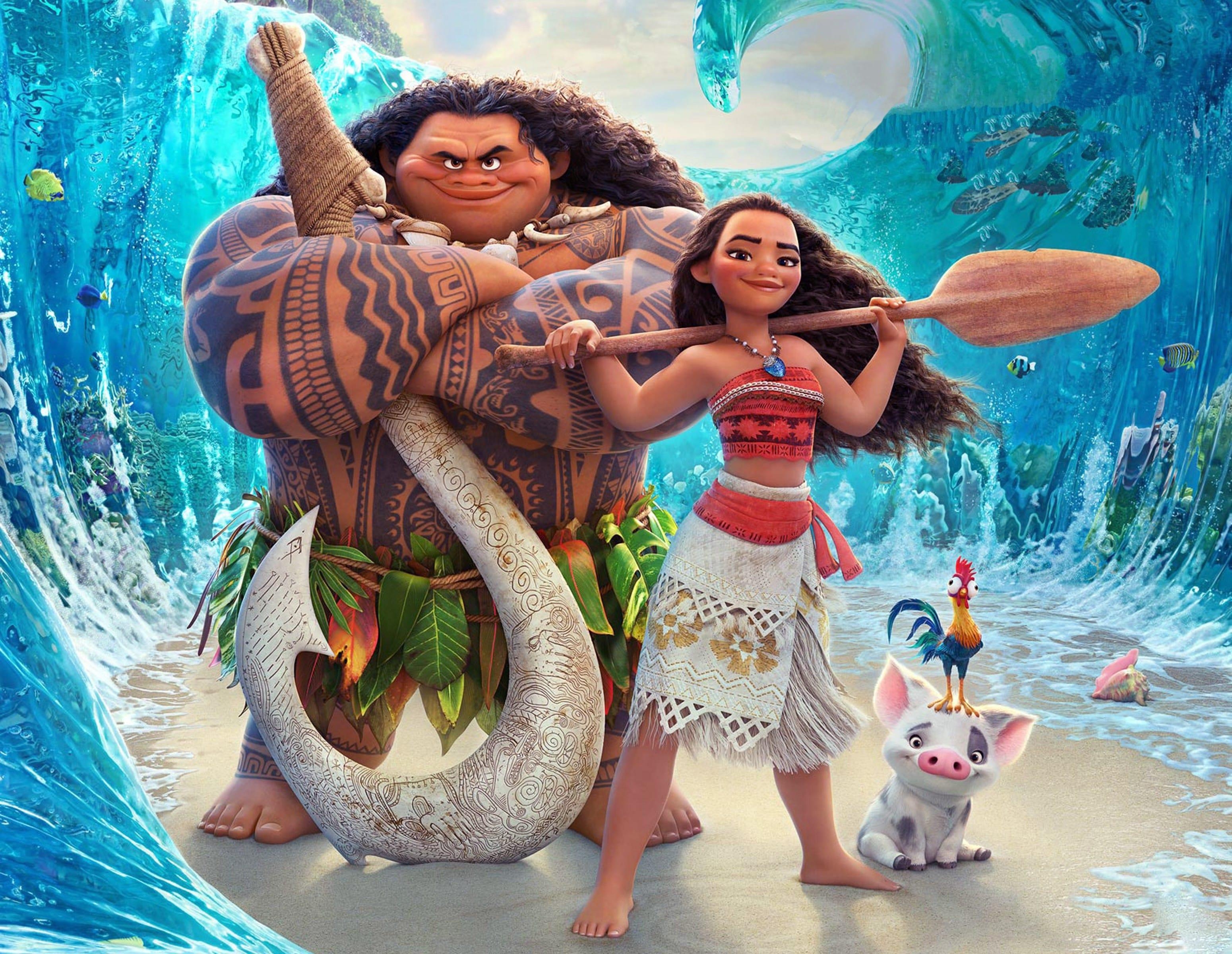 Moana, Cartoon, 2400p, HD, Fantasie, 3100x2400 HD Desktop