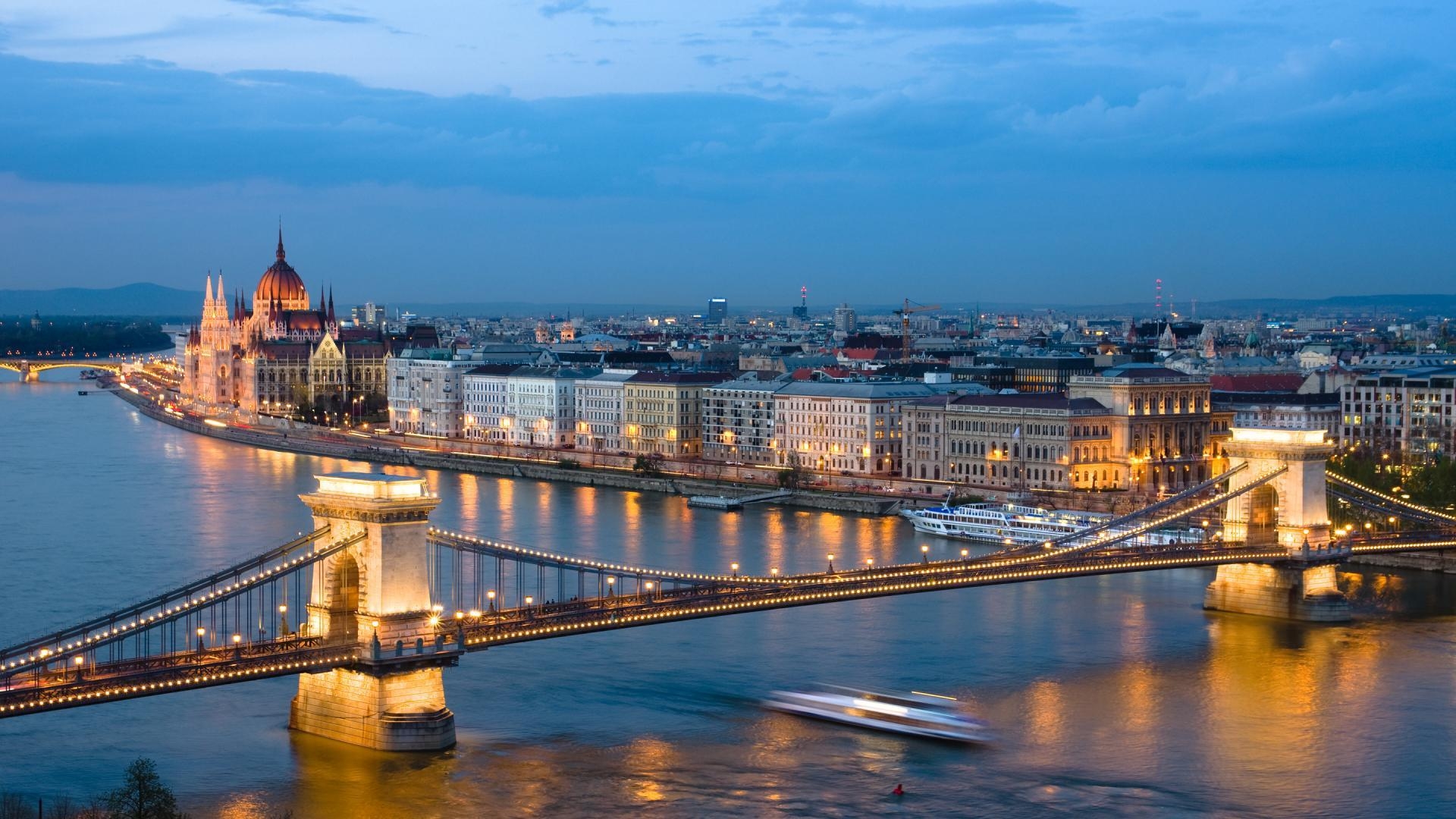 Budapest, Pracht, Donau, Städtetrip, Ungarn, 1920x1080 Full HD Desktop