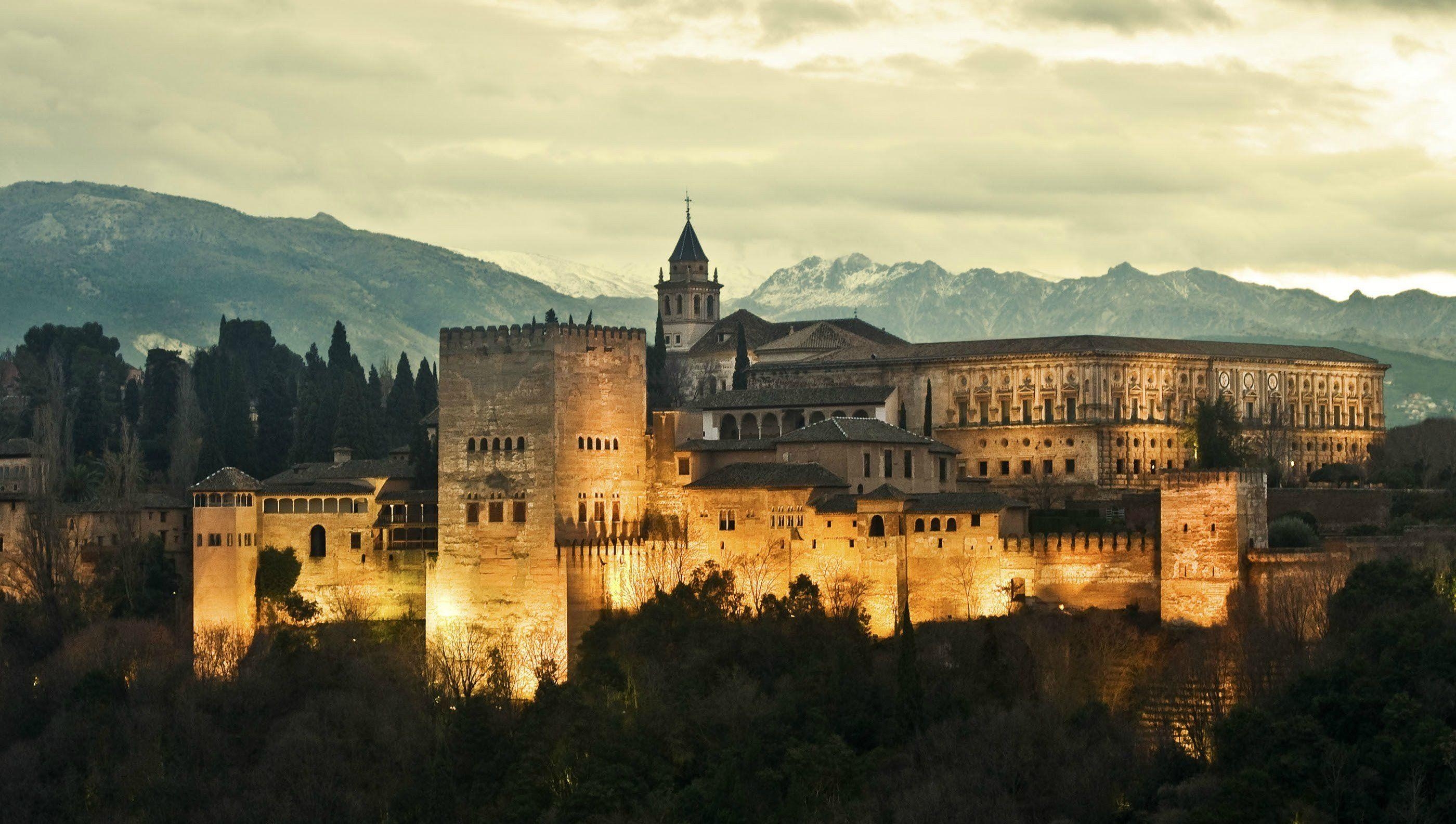 Alhambra, Spanien, Festung, Granada, HD Bild, 2800x1590 HD Desktop