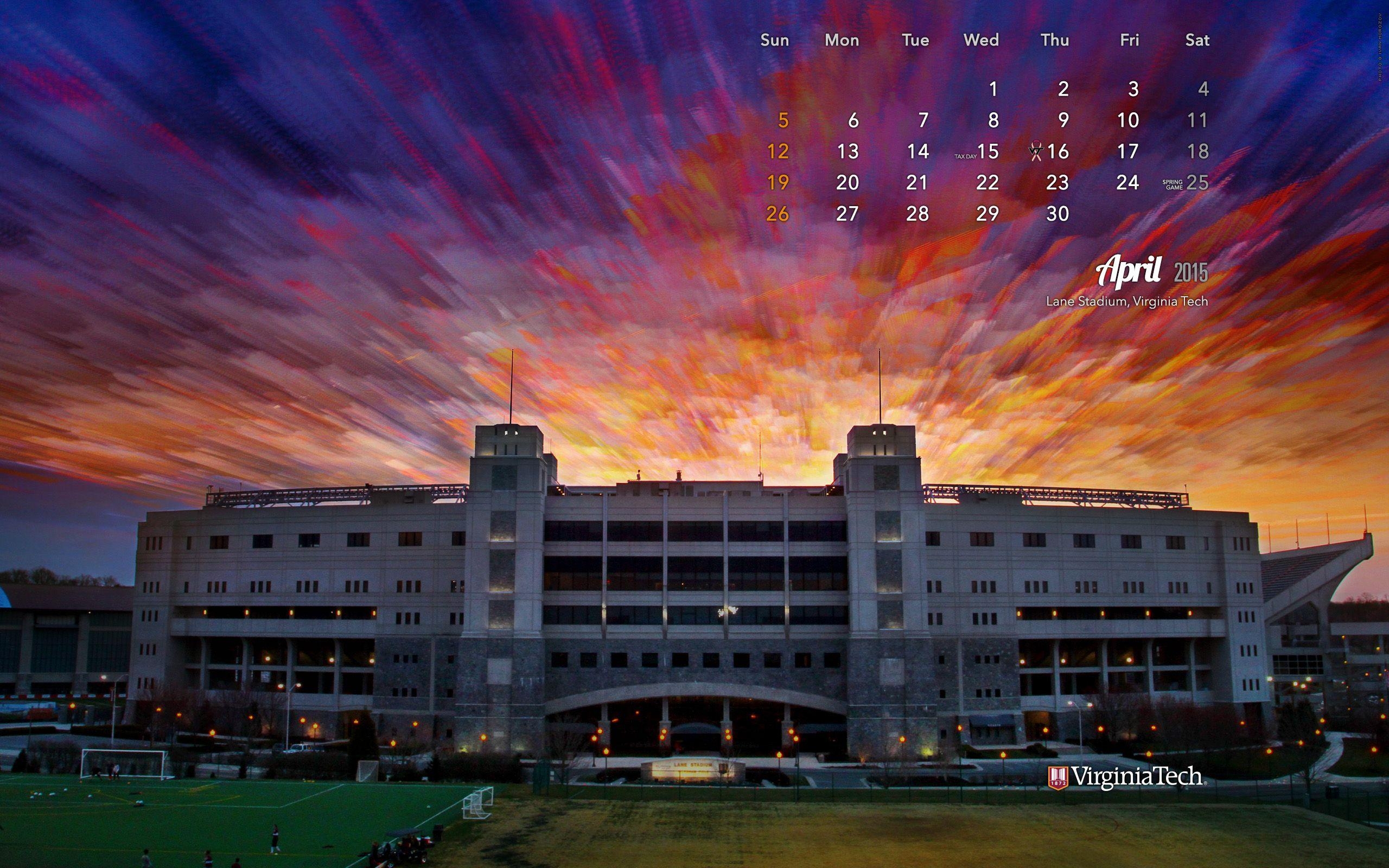 Ivan Morozov, Kalender, April 2015, Virginia, Hintergrund, 2560x1600 HD Desktop