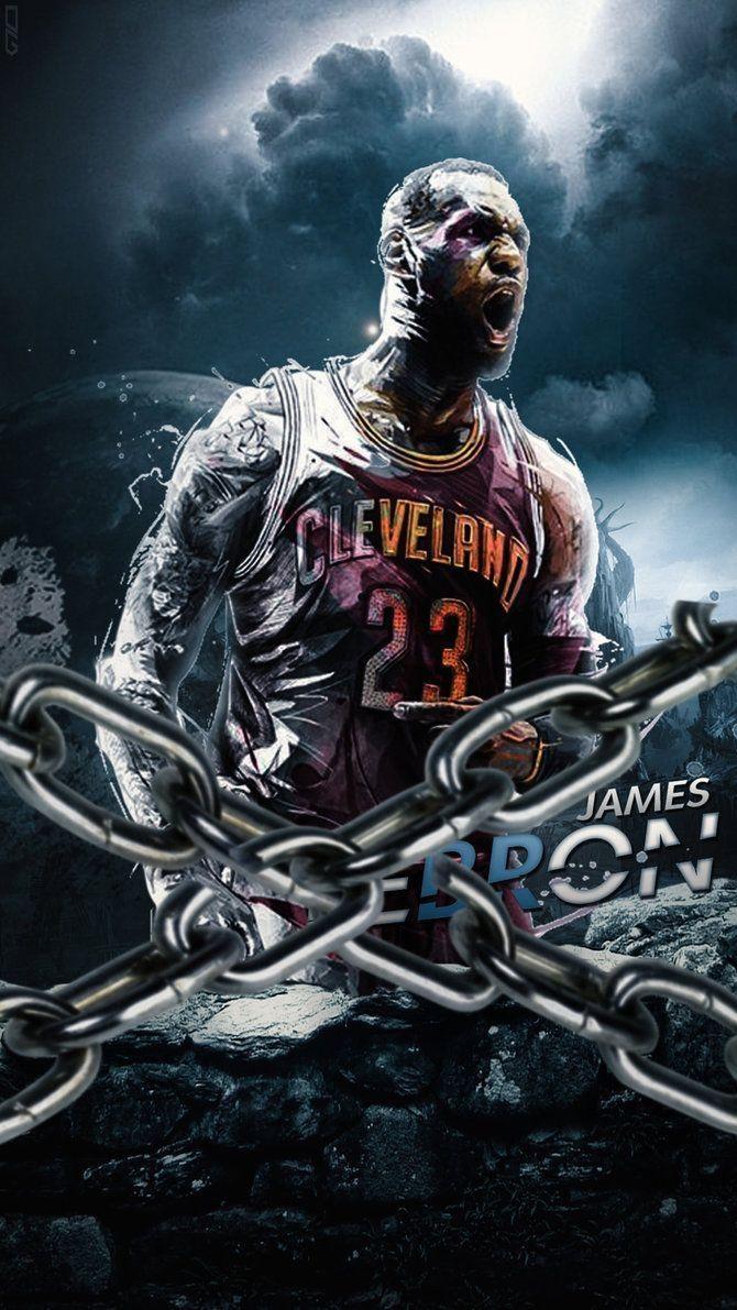 LeBron James, Mobile, Wallpaper, Hintergrund, Basketball, 670x1200 HD Handy