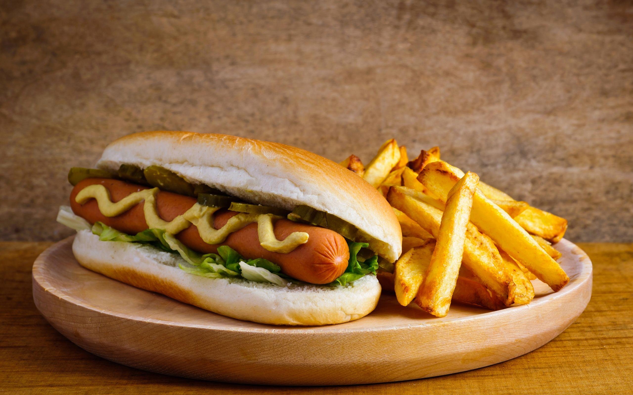 Hotdog, HD, Hintergrund, Bild, Fastfood, 2560x1600 HD Desktop