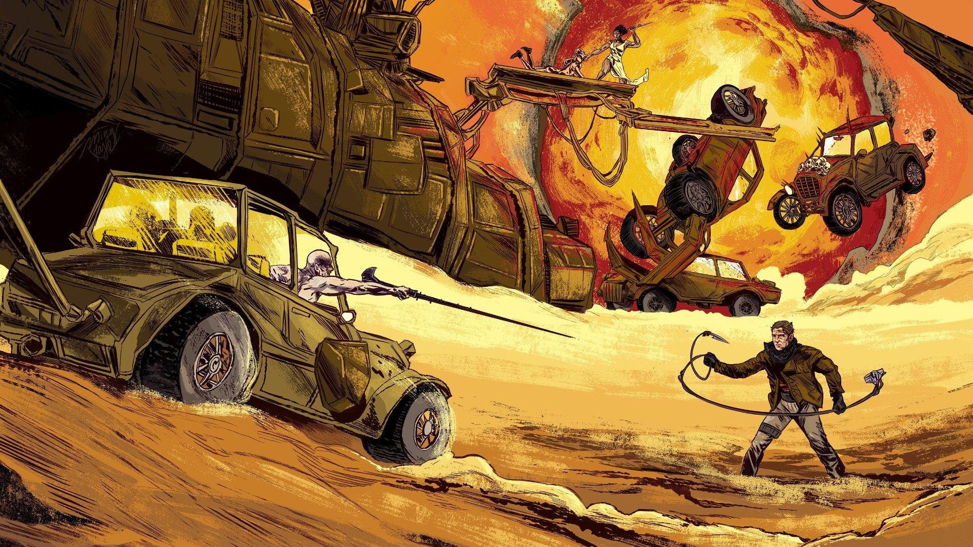 Mad Max, Fury Road, Autos, Comics, HD, 1920x1080 Full HD Desktop