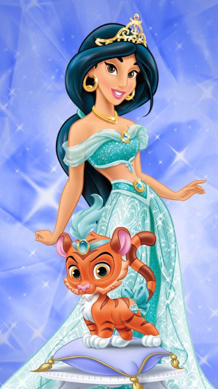 Prinzessin Jasmin, Fan Art, HD, Android, Disney, 720x1280 HD Handy