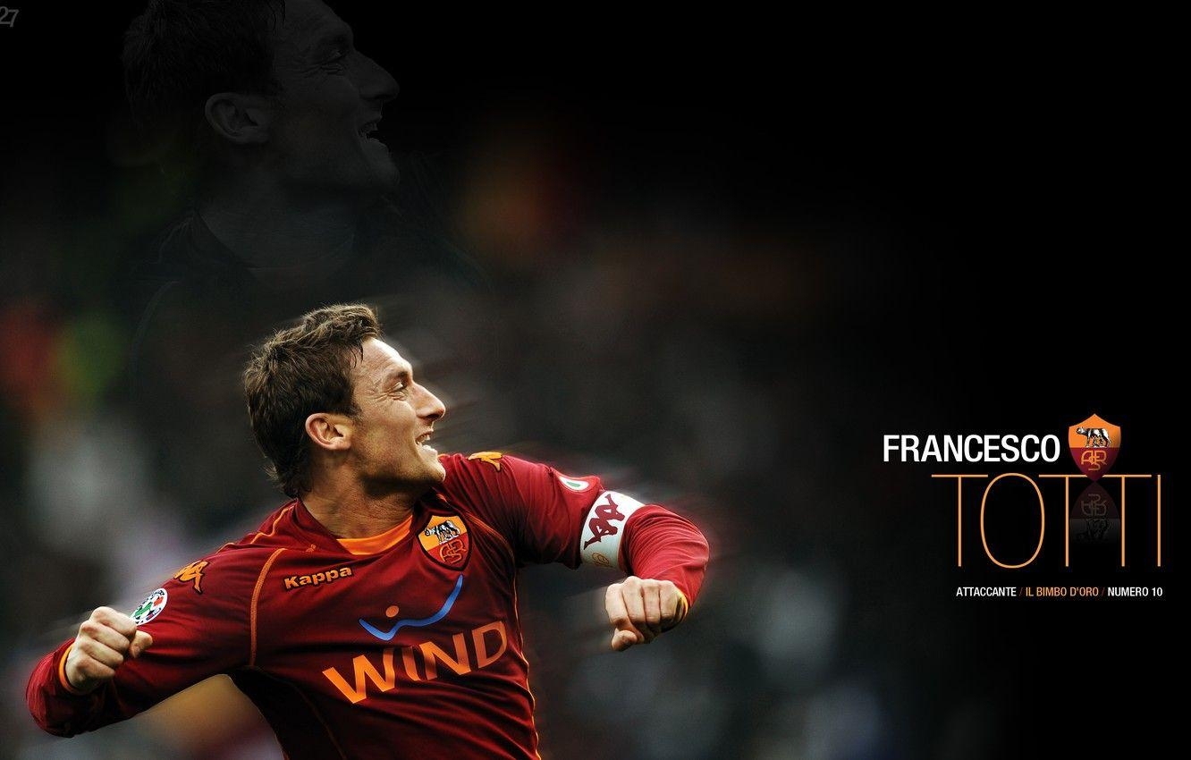 Francesco Totti, AS Roma, Fußball, Bild, Spieler, 1340x850 HD Desktop