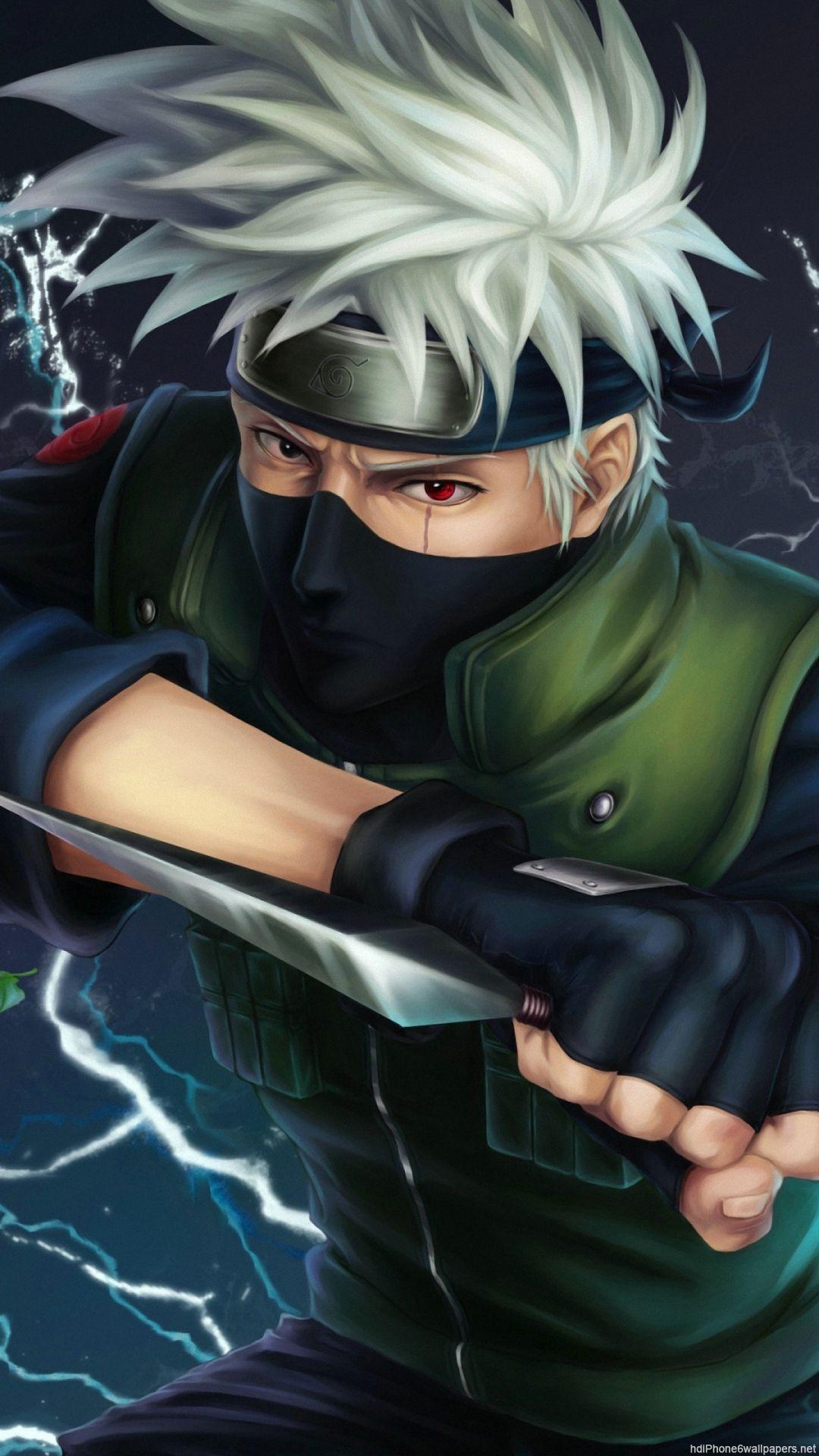 3D Kakashi, iPhone, Anime, Wallpaper, Charakter, 1080x1920 Full HD Handy