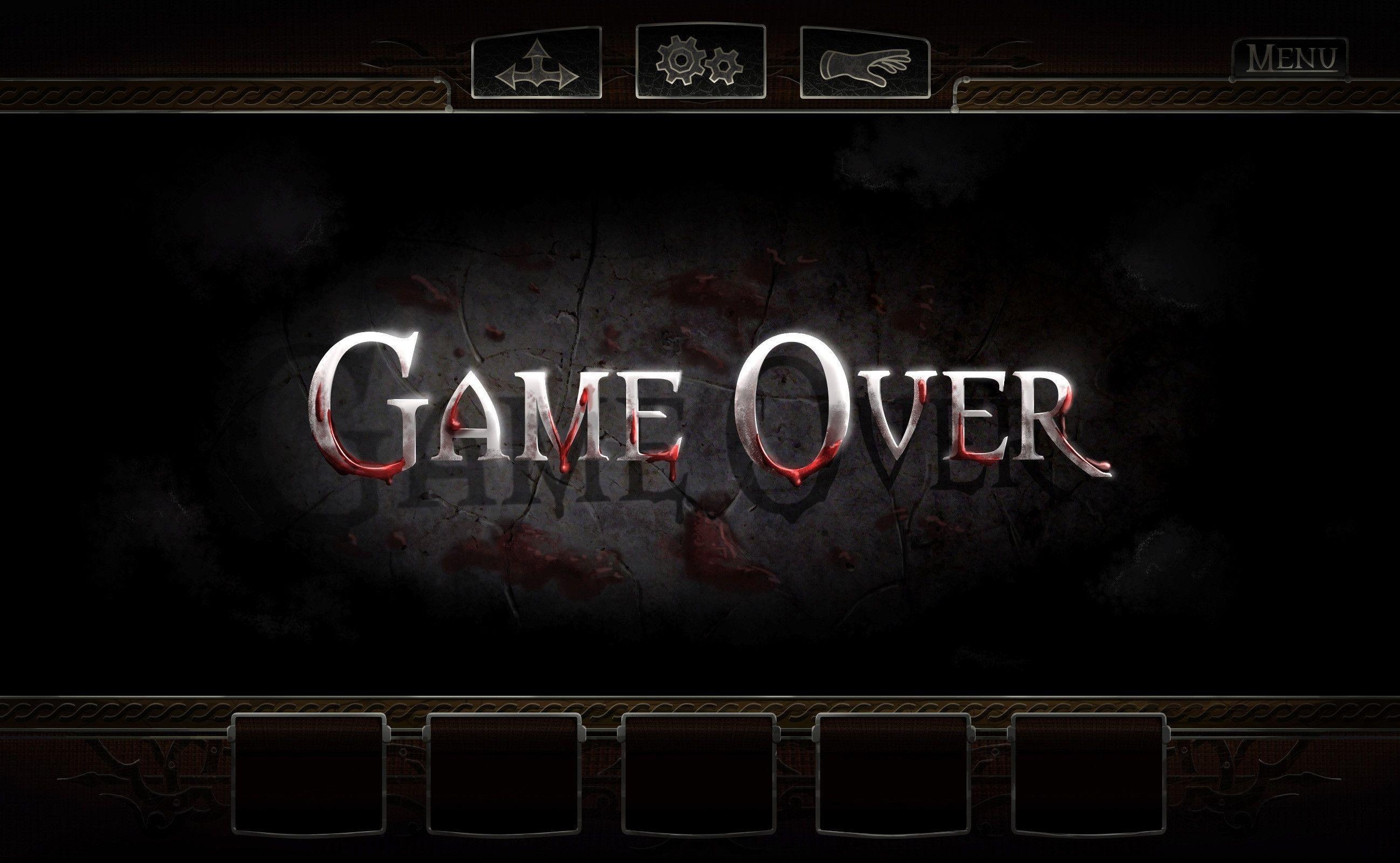 Game Over, Vintage Design, Retro-Feeling, Gaming, Konsole, 2600x1600 HD Desktop