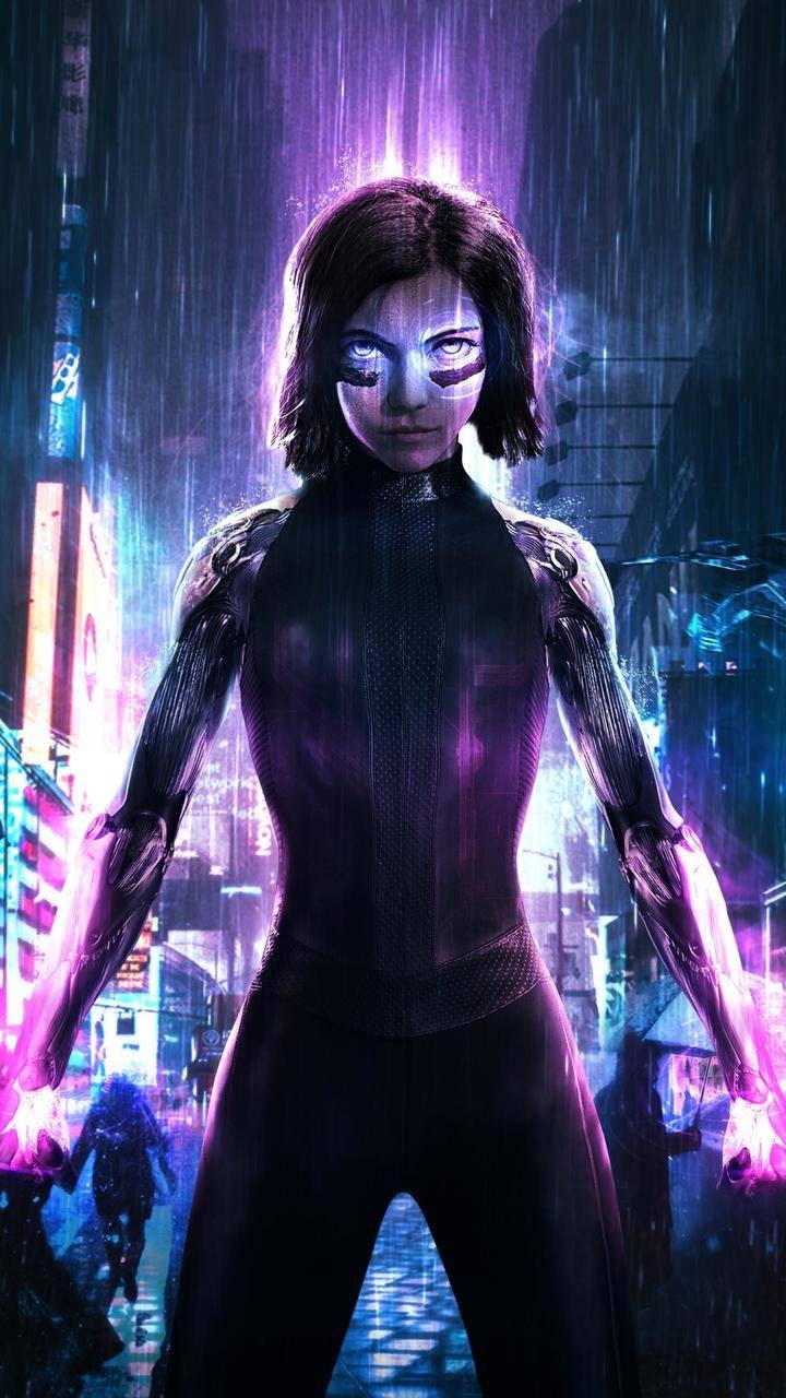 Alita Battle Angel, Film, Hintergrund, Fantasy, Bild, 720x1280 HD Handy