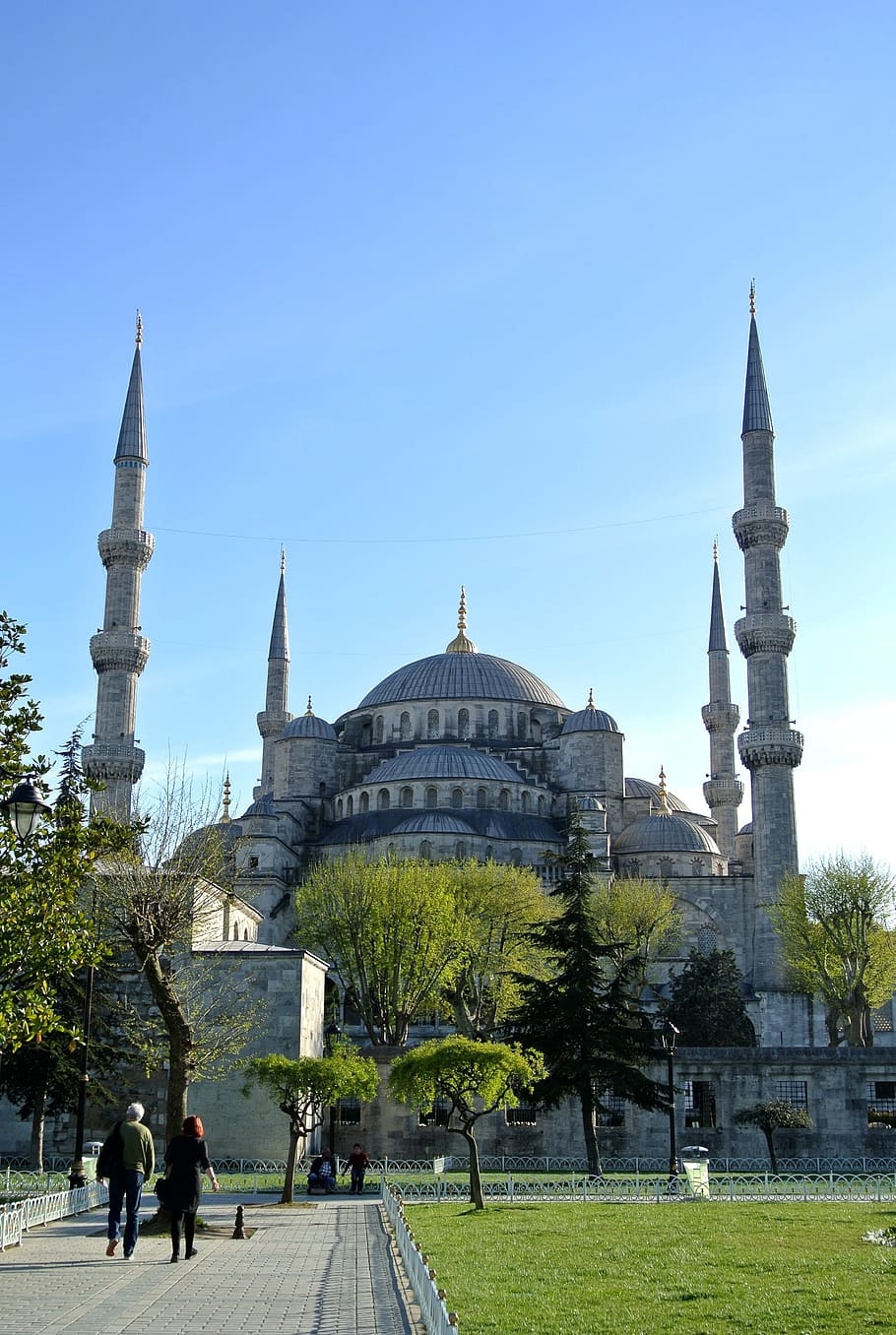 Blaue Moschee, Istanbul, Architektur, Religion, Türkei, 910x1360 HD Handy