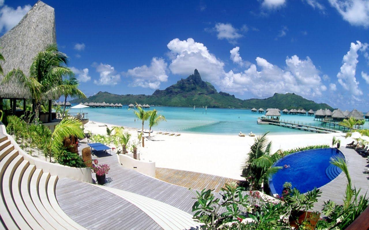 Bora Bora, Pazifik, Insel, Paradies, Reise, 1280x800 HD Desktop