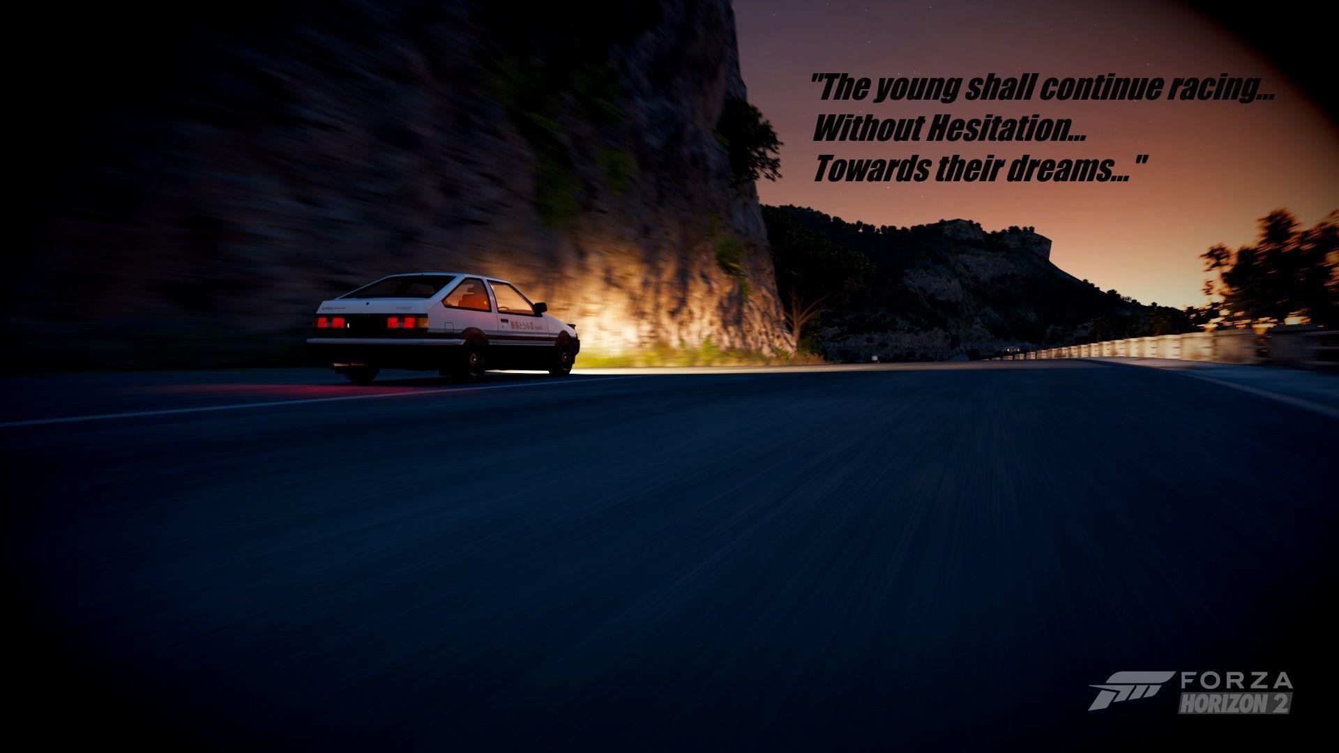 Initial D, Wallpaper, Download, Anime, Szene, 1920x1080 Full HD Desktop