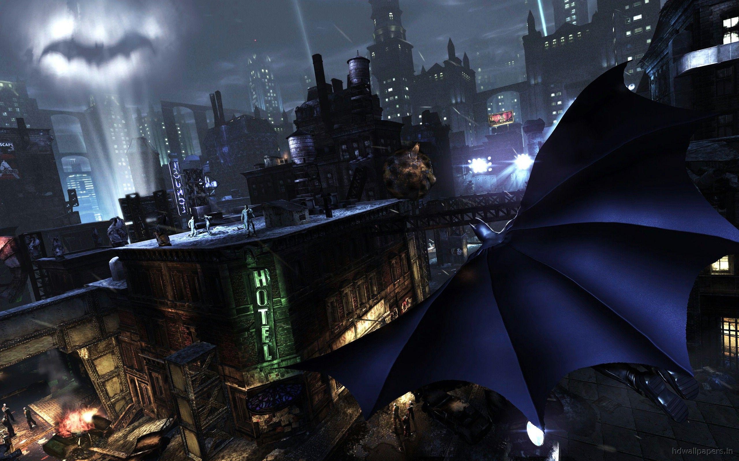 Batman 3, Gotham City, 1920x1200, Desktop, Stadt, 2560x1600 HD Desktop