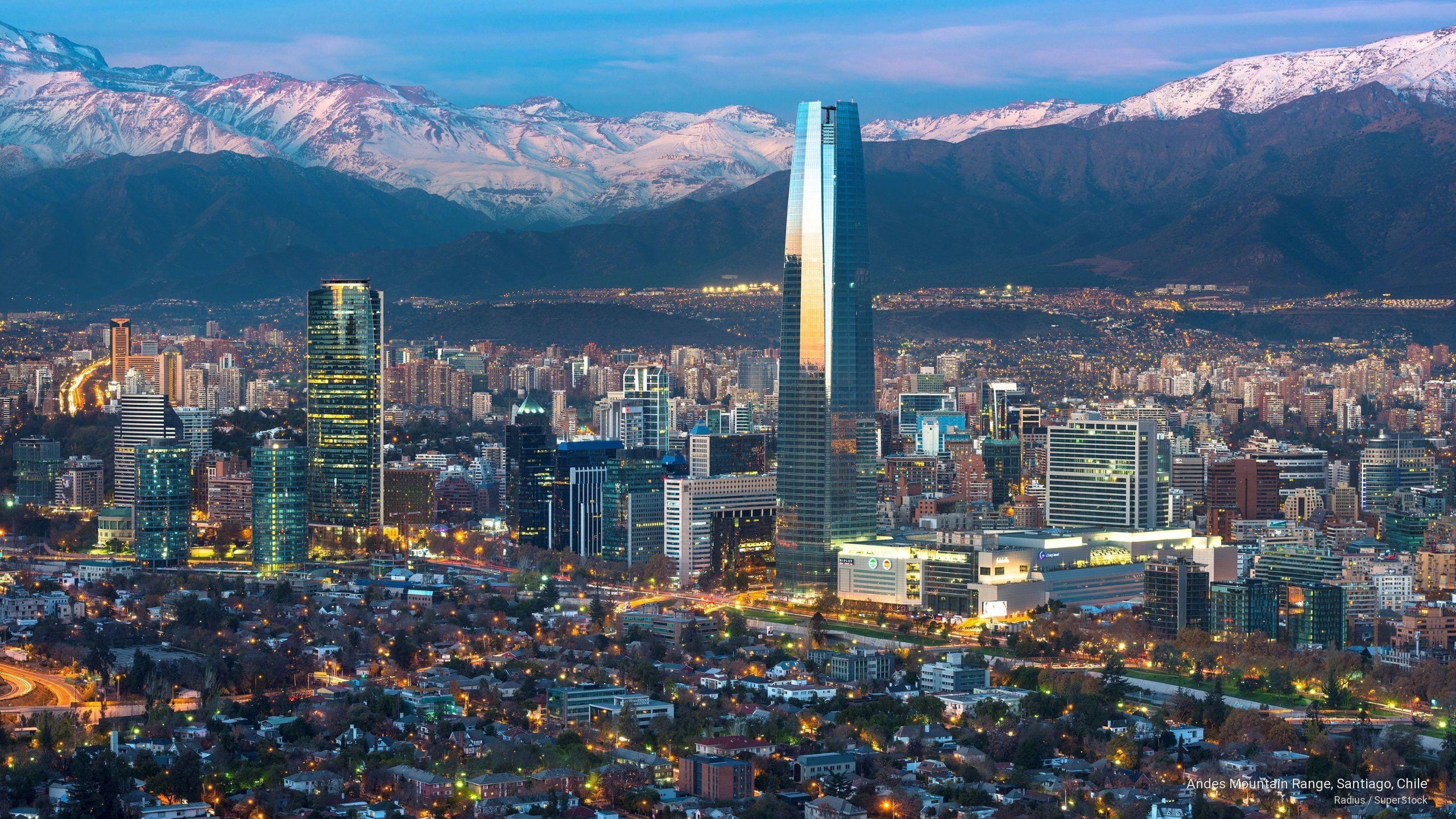 Anden, Santiago Chile, Architektur, Reisen, Südamerika, 2560x1440 HD Desktop