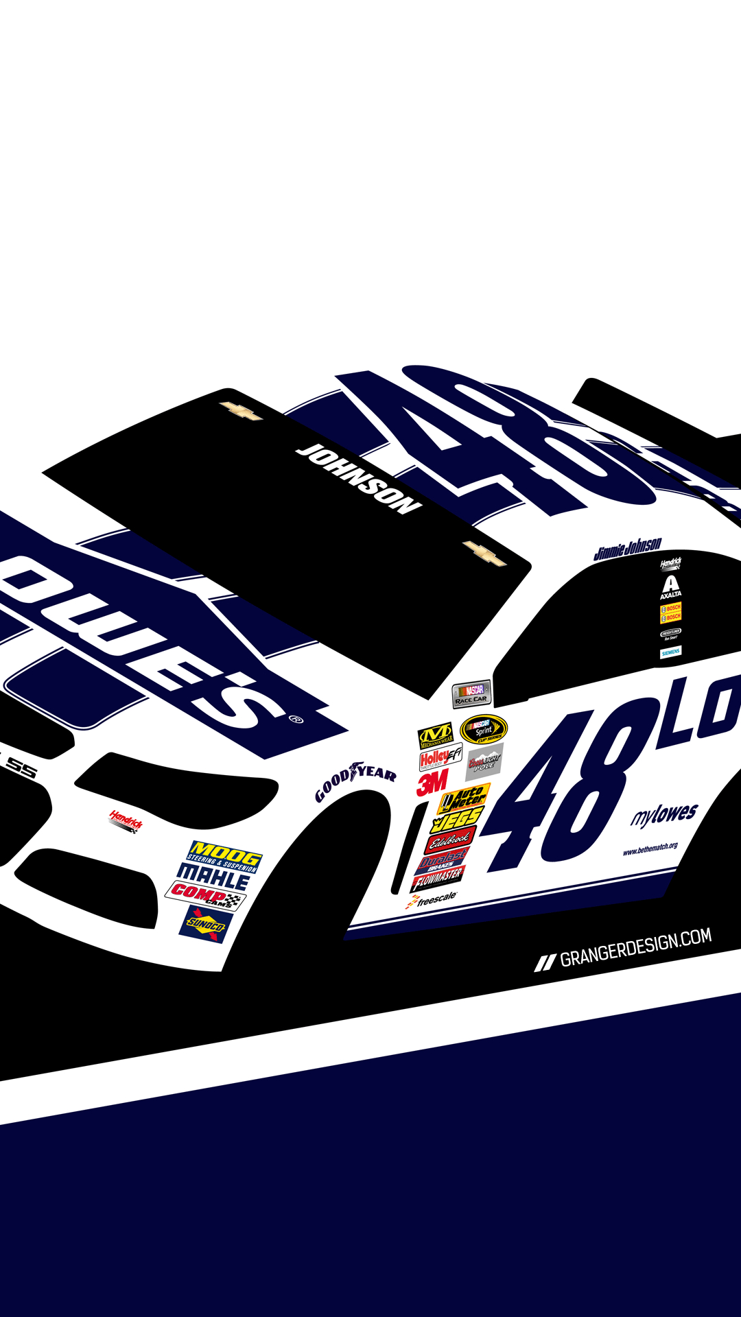 Jimmie Johnson, kostenlos, 2016, NASCAR, Rennfahrer, 1080x1920 Full HD Handy