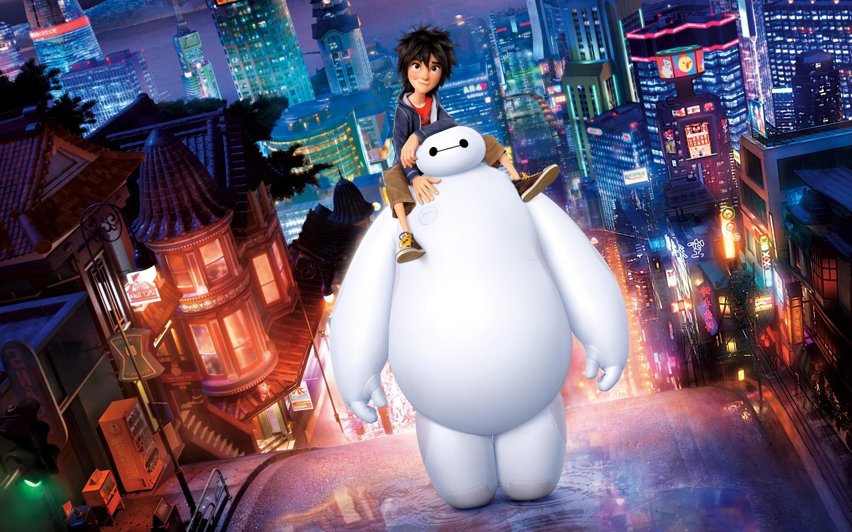 Baymax, HD, Filme, 4K, Big Hero 6, 2880x1800 HD Desktop