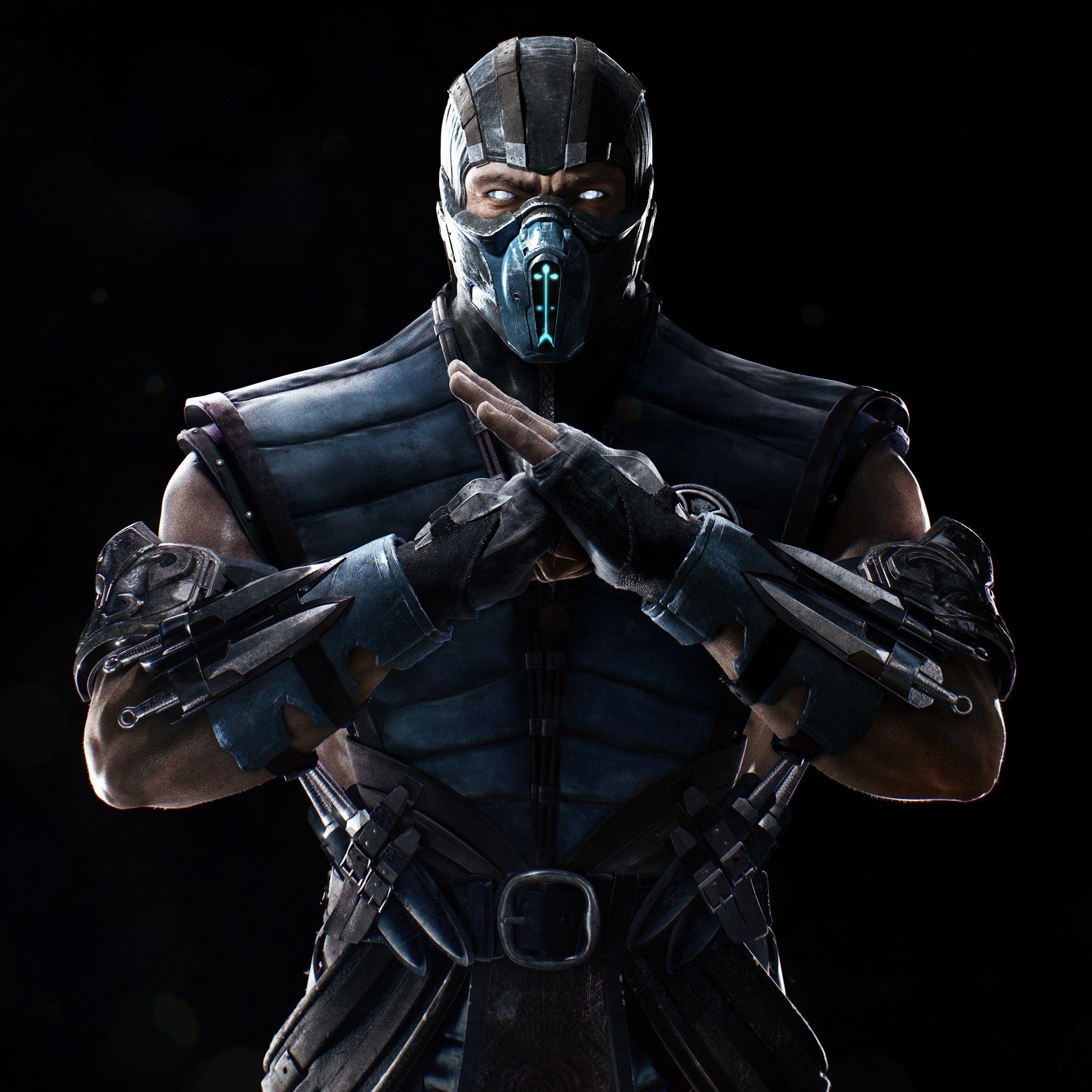 Sub Zero, Mortal Kombat X, 4K, 5K, Download, 2050x2050 HD Handy