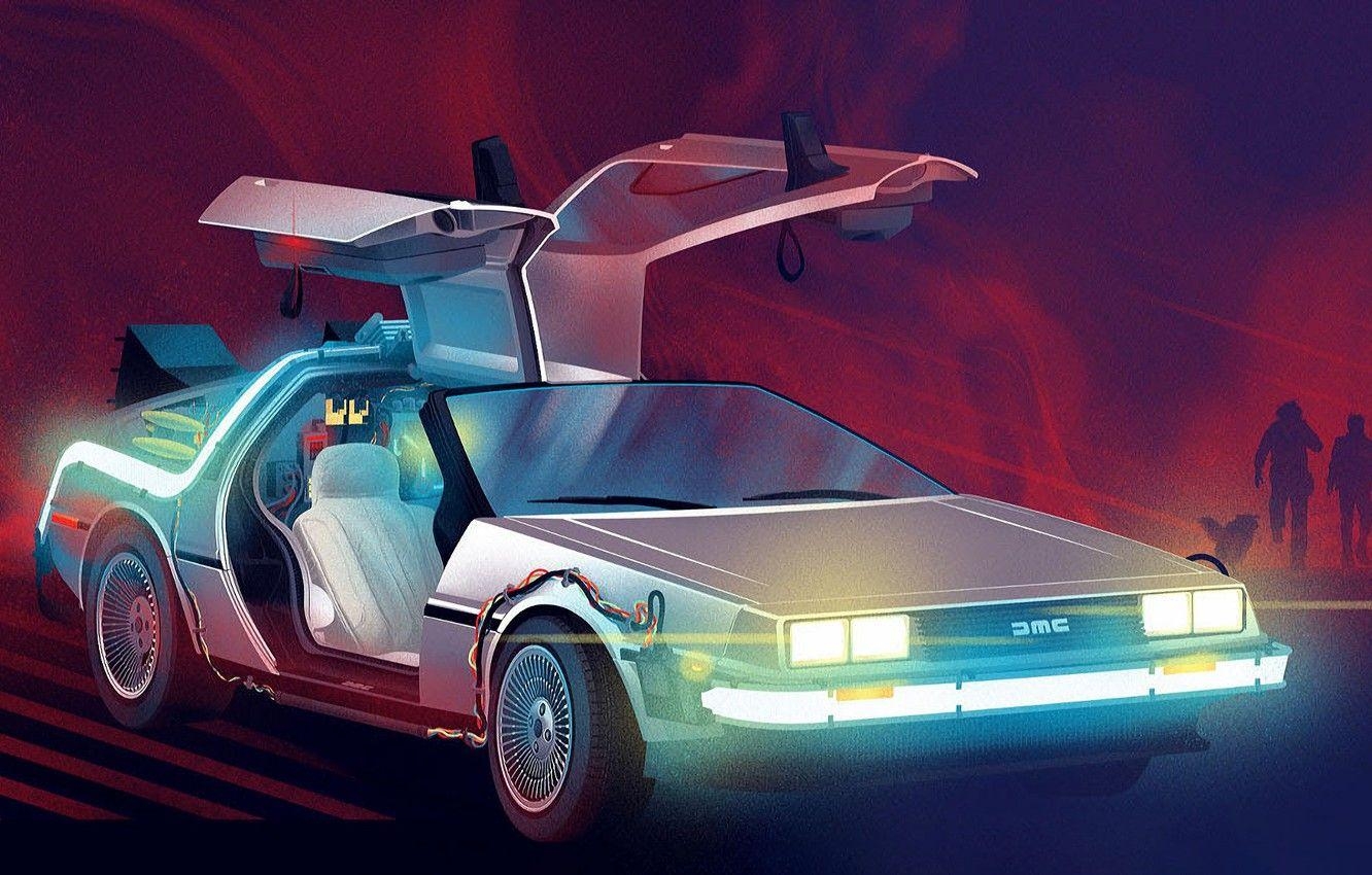 DeLorean, DMC 12, Maschine, Auto, Film, 1340x850 HD Desktop