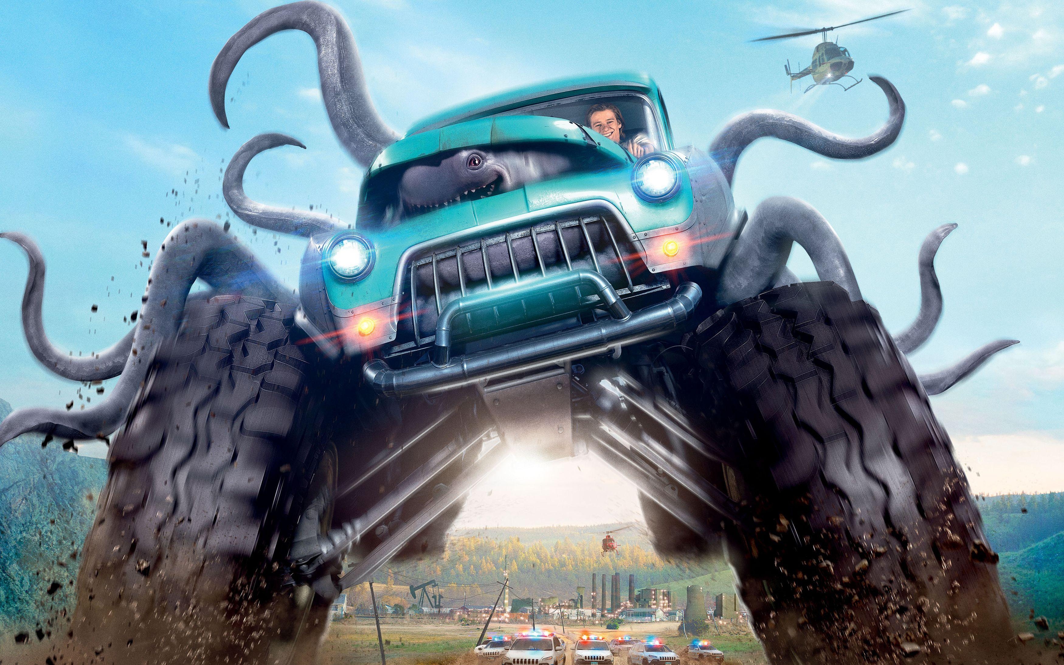 Monster Trucks 2017, 4K, Sport, Motoren, Live, 3500x2190 HD Desktop