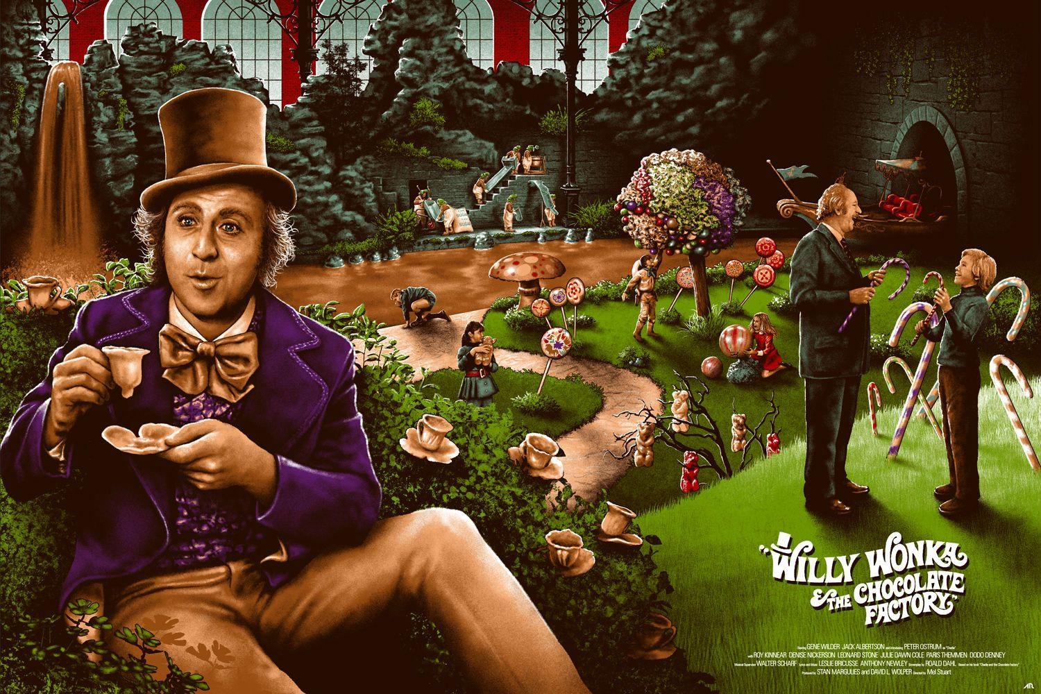 Willy Wonka, Schokoladenfabrik, 1971, Film, 1500x1000 HD Desktop