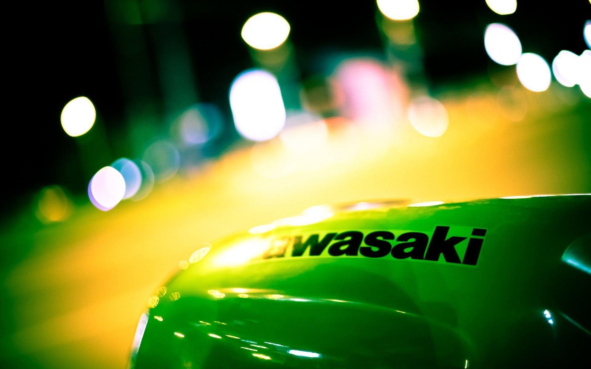 Kawasaki, Motorrad, HD, Geschwindigkeit, Fahren, 1920x1200 HD Desktop