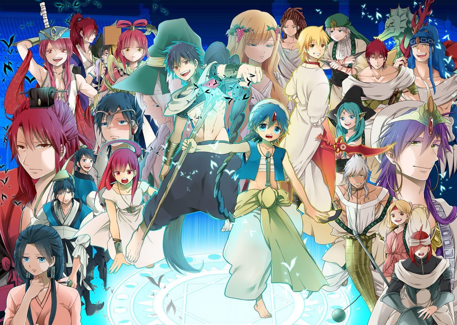 Magi Anime, Labyrinth der Magie, Hochwertiger Hintergrund, Fantasy, Aladdin, 1460x1040 HD Desktop