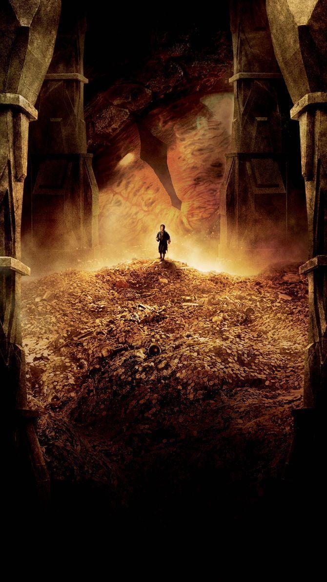 Der Hobbit, Smaug, 2013, Handy, Hintergrund, 670x1200 HD Handy