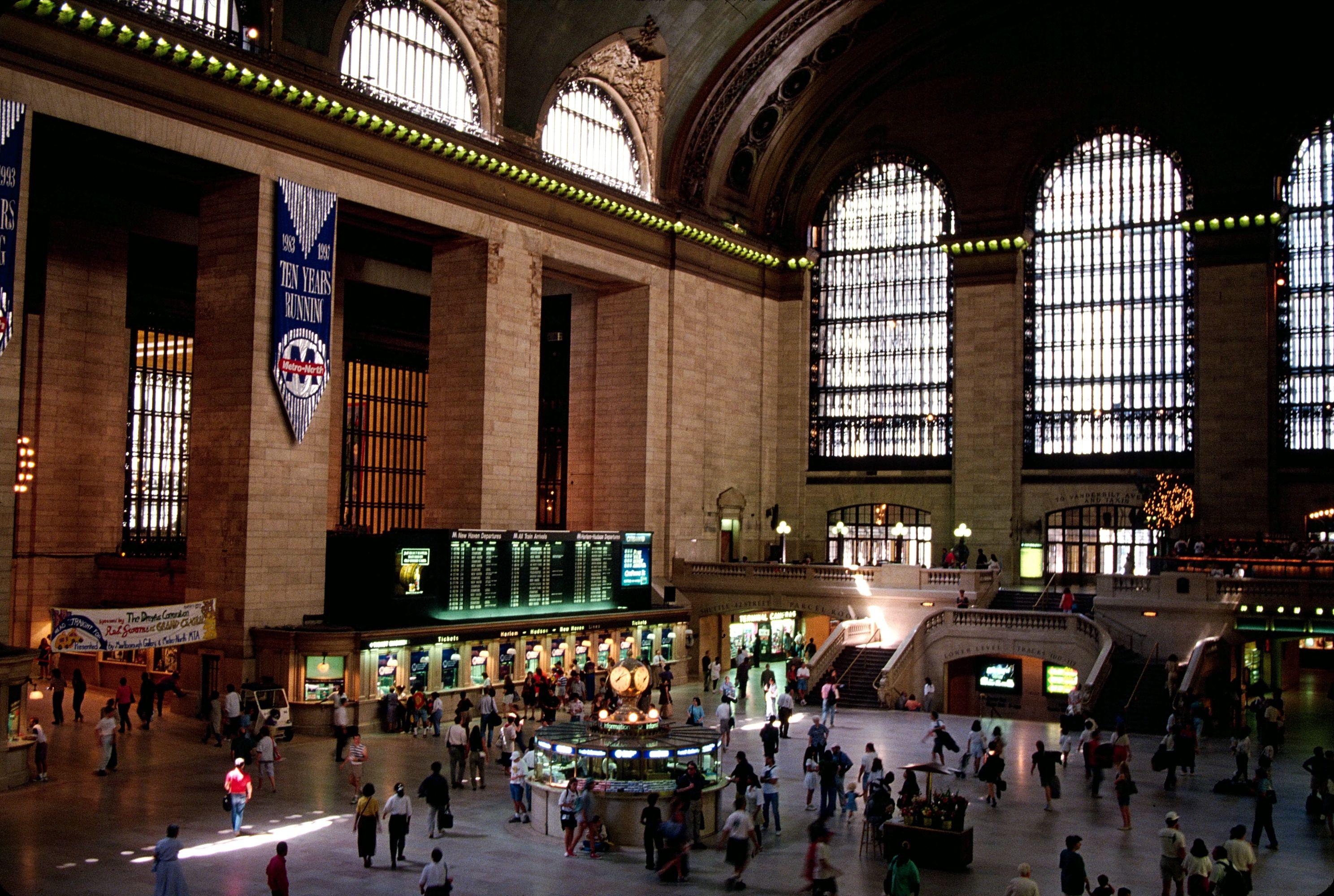 New York City, Grand Central Terminal, Hochwertige Bilder, Züge, Gebäude, 2980x2000 HD Desktop