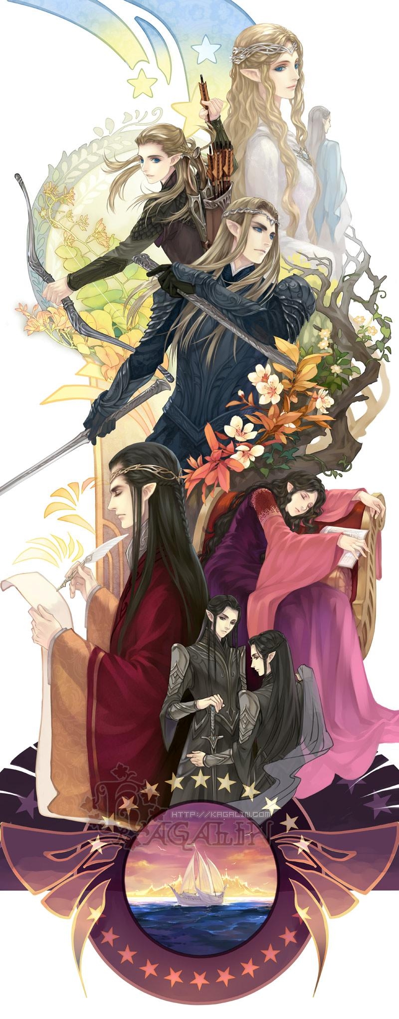 Elrond, Herr der Ringe, Anime, Bildbrett, 800x2050 HD Handy