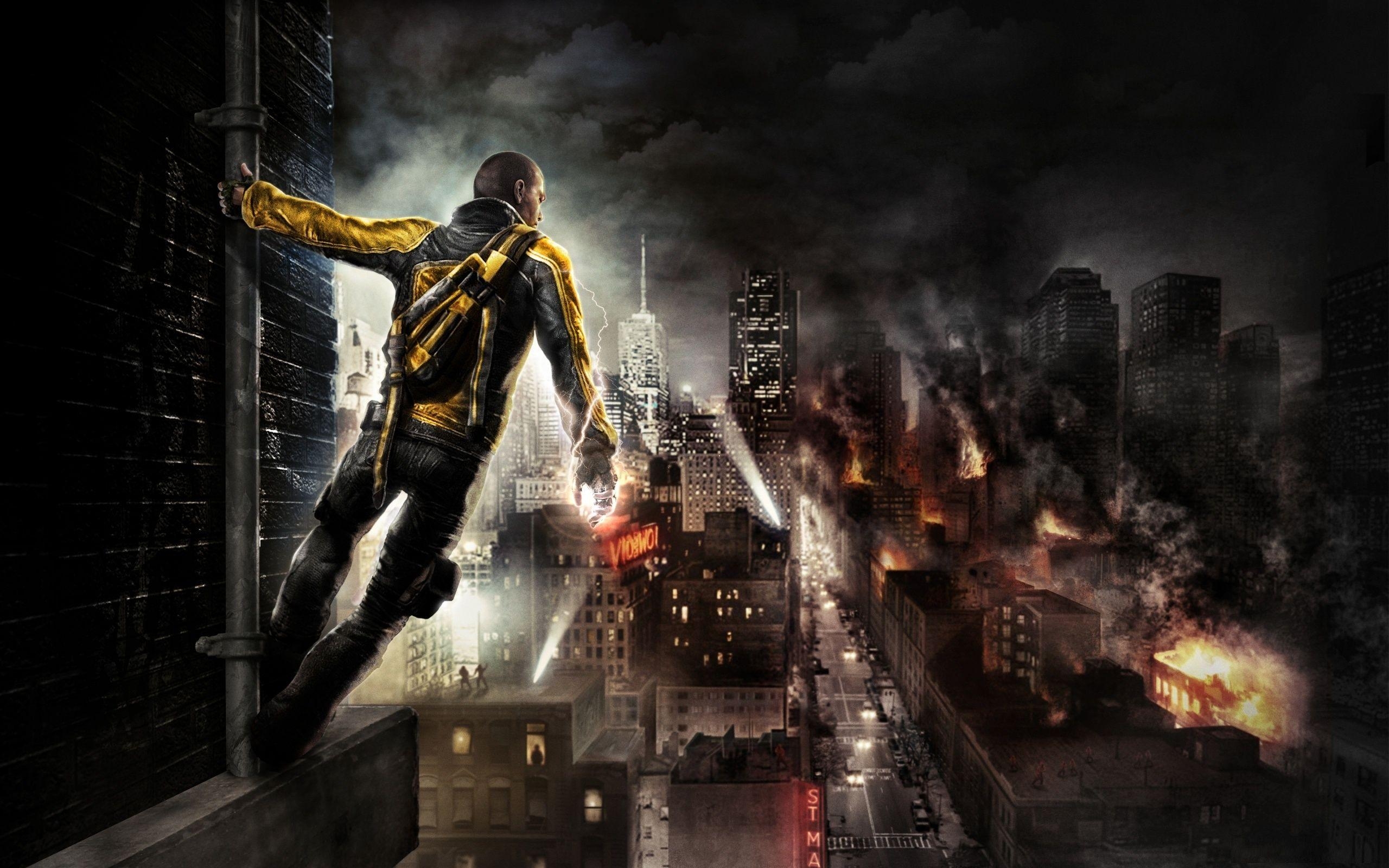 Infamous 2, Wallpaper, FHD, Hintergrund, Spiel, 2560x1600 HD Desktop