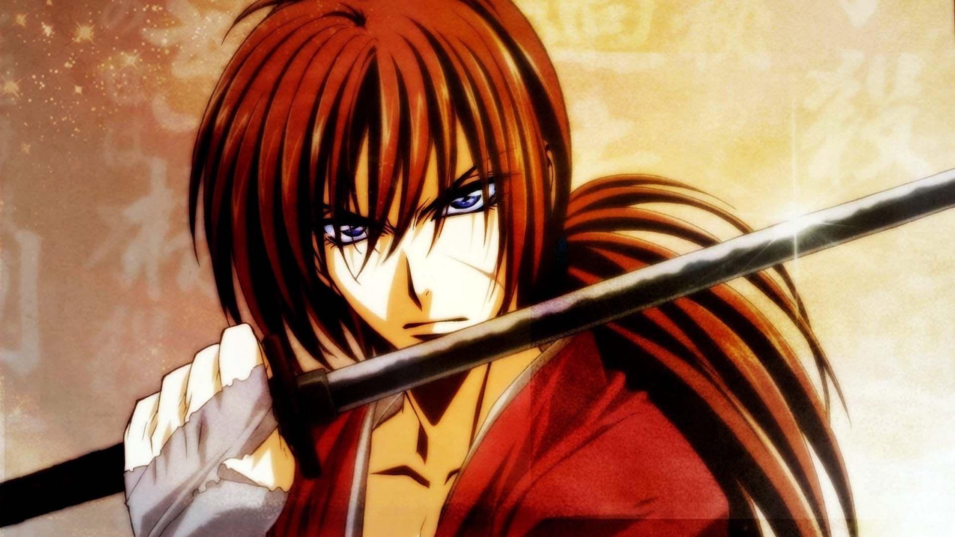 Kenshin Himura, Rurouni Kenshin, Kunst, Download, Anime, 1920x1080 Full HD Desktop