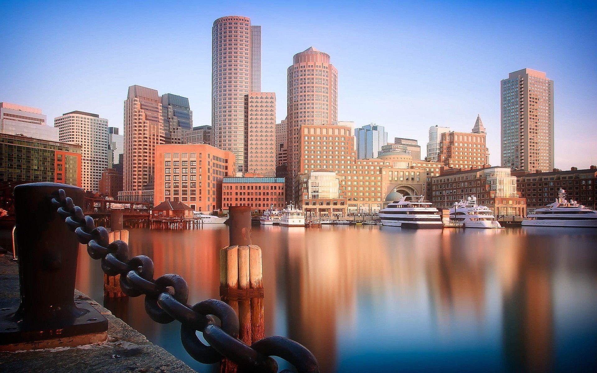 Boston, Skyline, HD, Foto, Landschaft, 1920x1200 HD Desktop