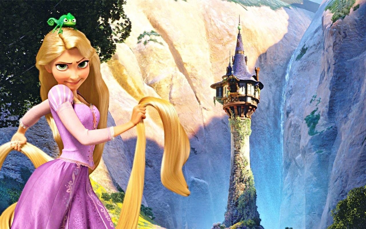 Rapunzel, Disney, Märchen, Zeichentrick, Prinzessin, 1280x800 HD Desktop