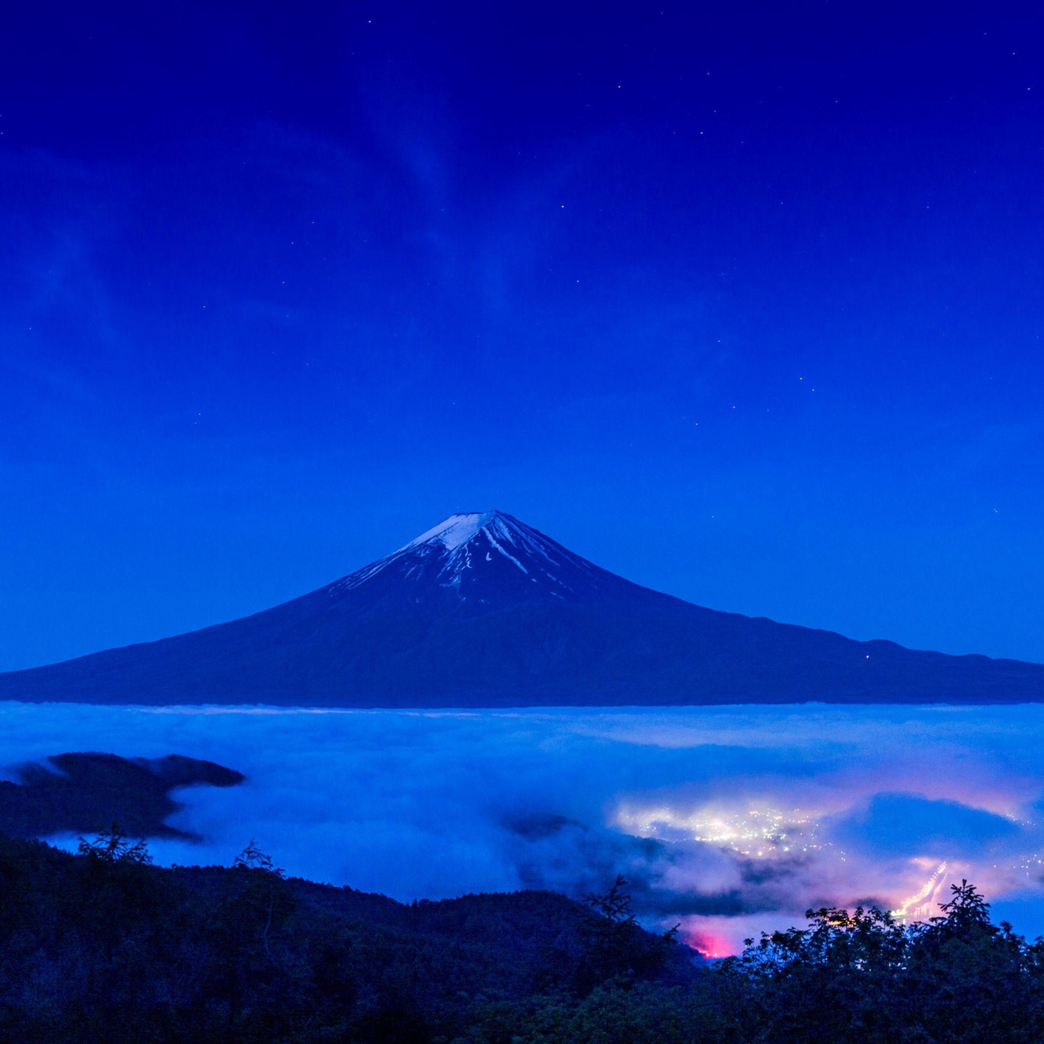 Mount Fuji, Schön, iPad, HD, Landschaft, 2050x2050 HD Handy