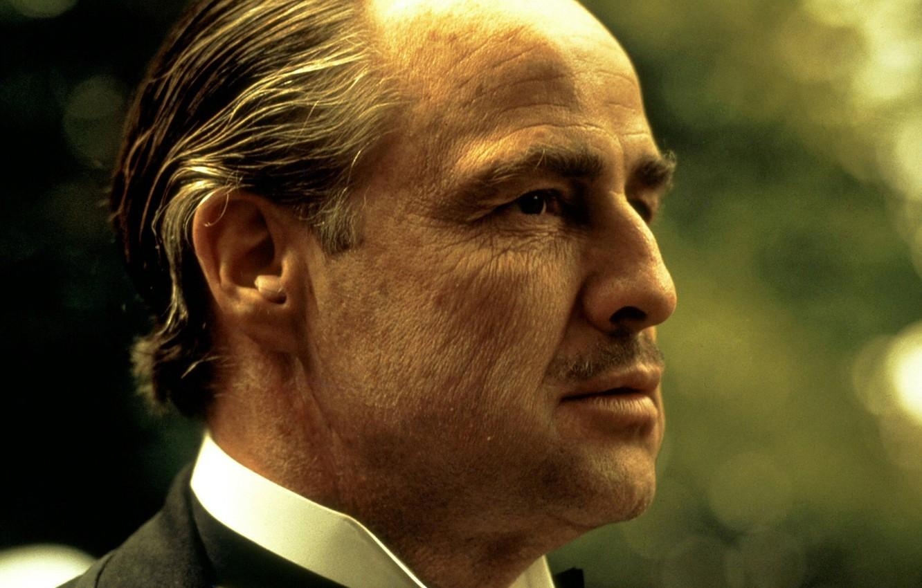 Schauspieler, Der Pate, Charakter, Marlon Brando, Mafioso, 1340x850 HD Desktop