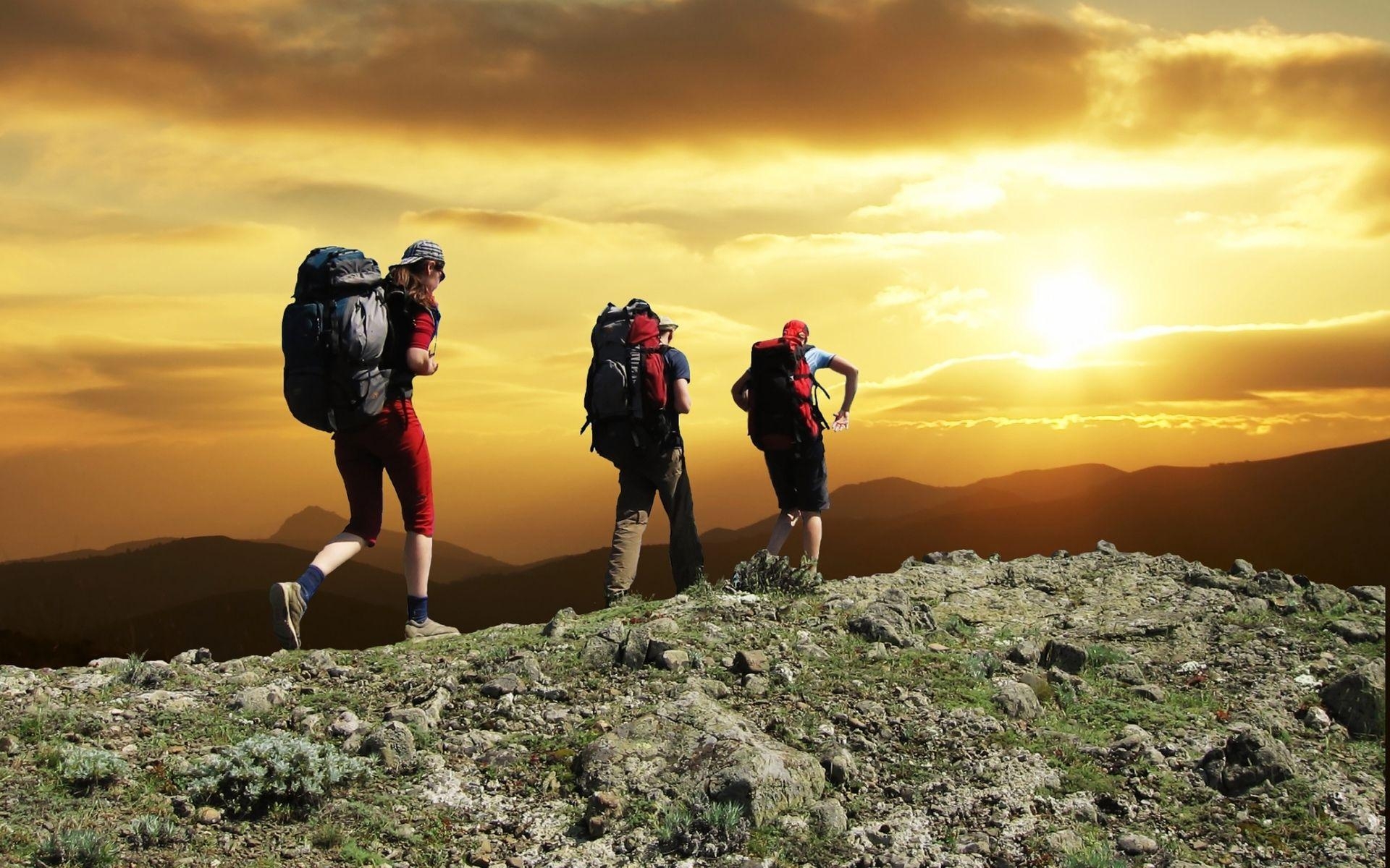 Wandern Hintergrundbild Bergsteigen Trekking, 1920x1200 HD Desktop