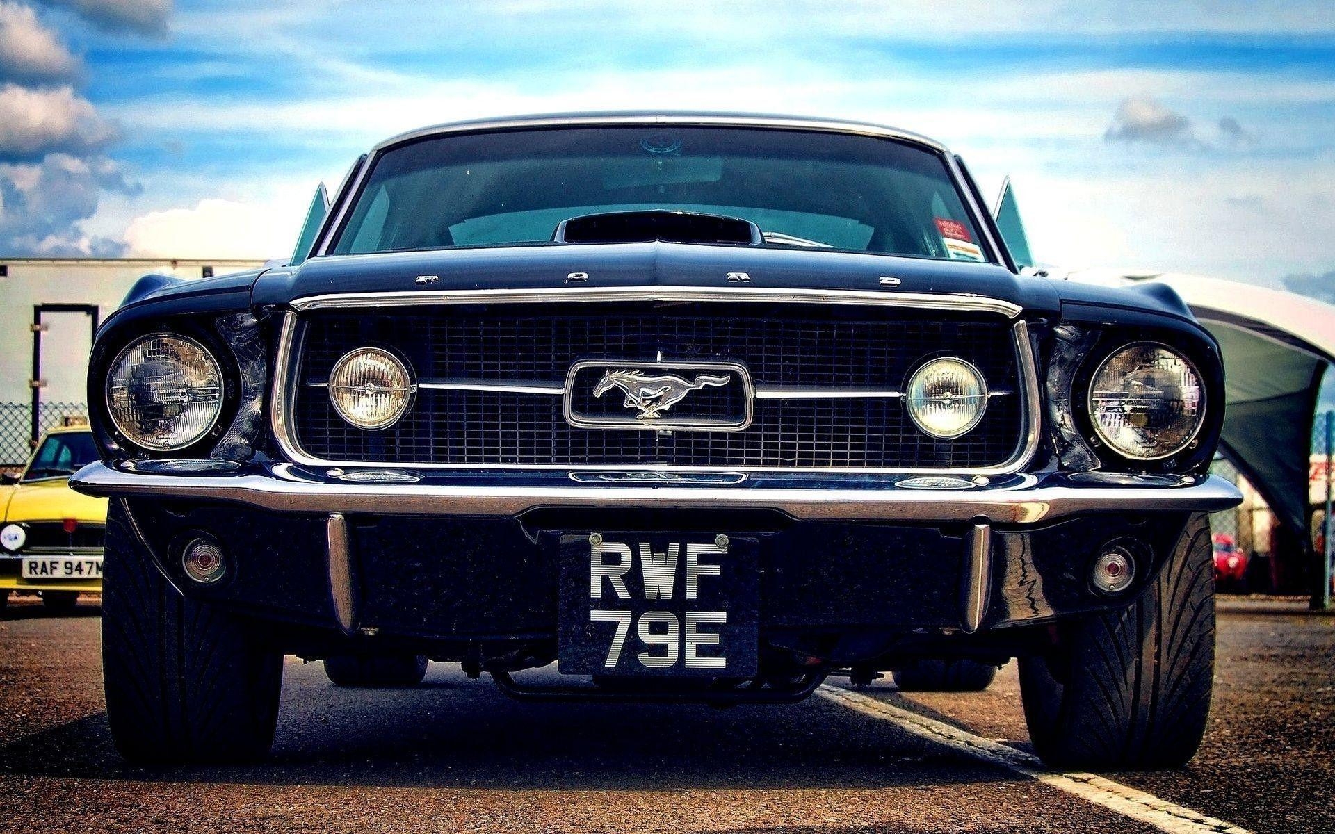 Klassiker, Ford Mustang, Auto, Retro, Hintergrund, 1920x1200 HD Desktop