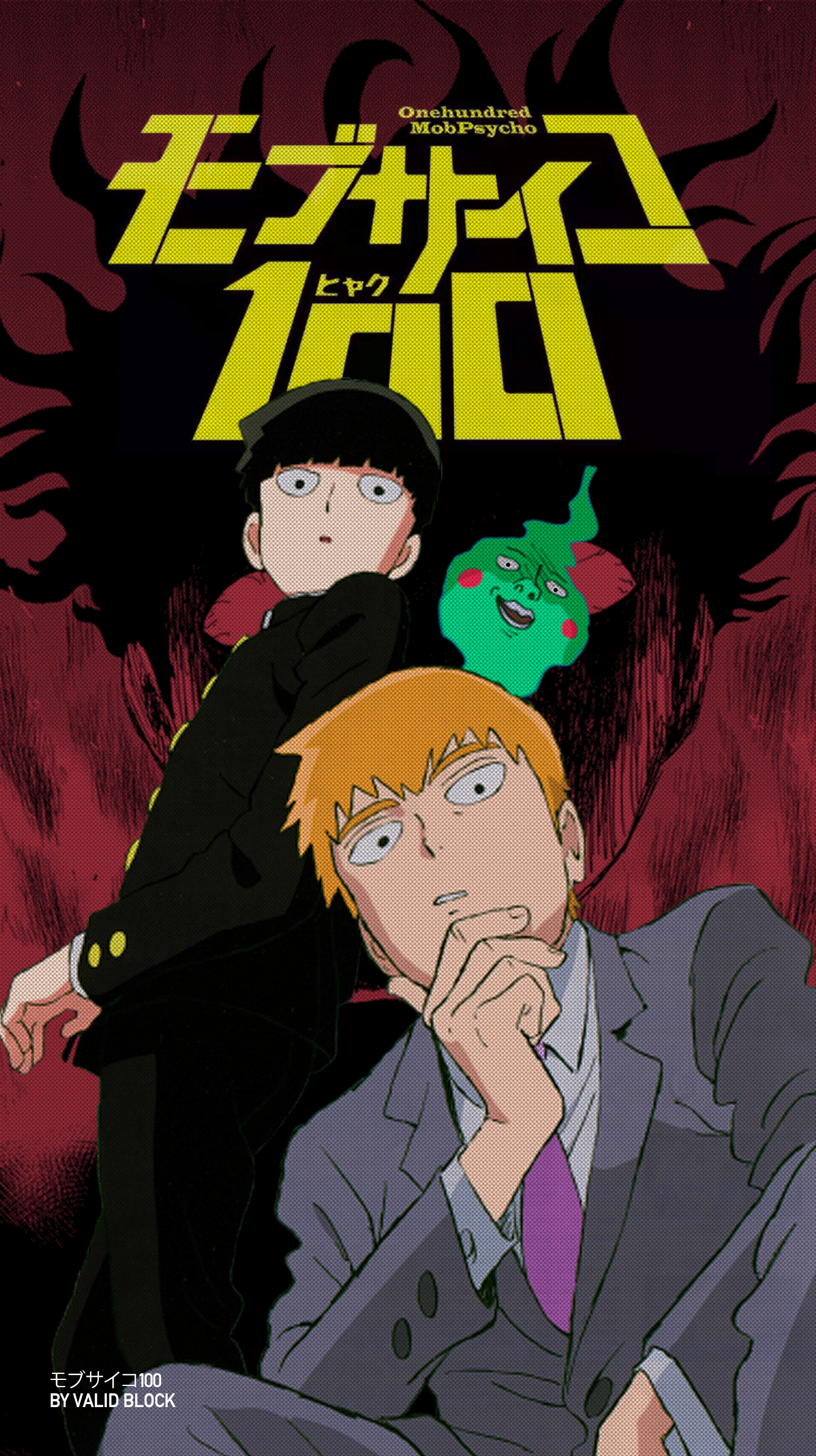 Mob Psycho 100, Handy, Wallpapers, Anime, Shigeo, 1360x2420 HD Handy